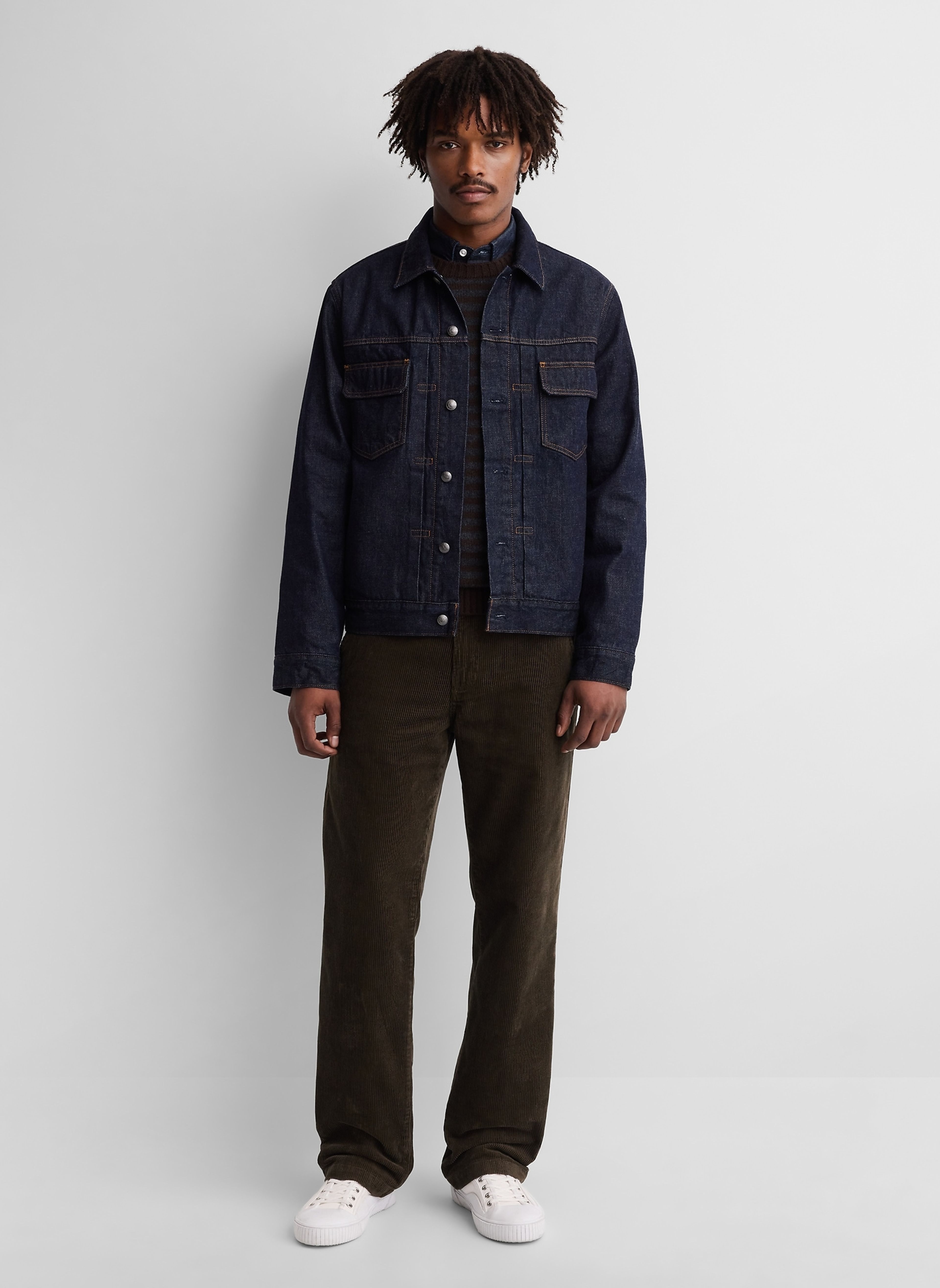 Relaxed denim overhemd Gap × A.P.C. unisex - 002