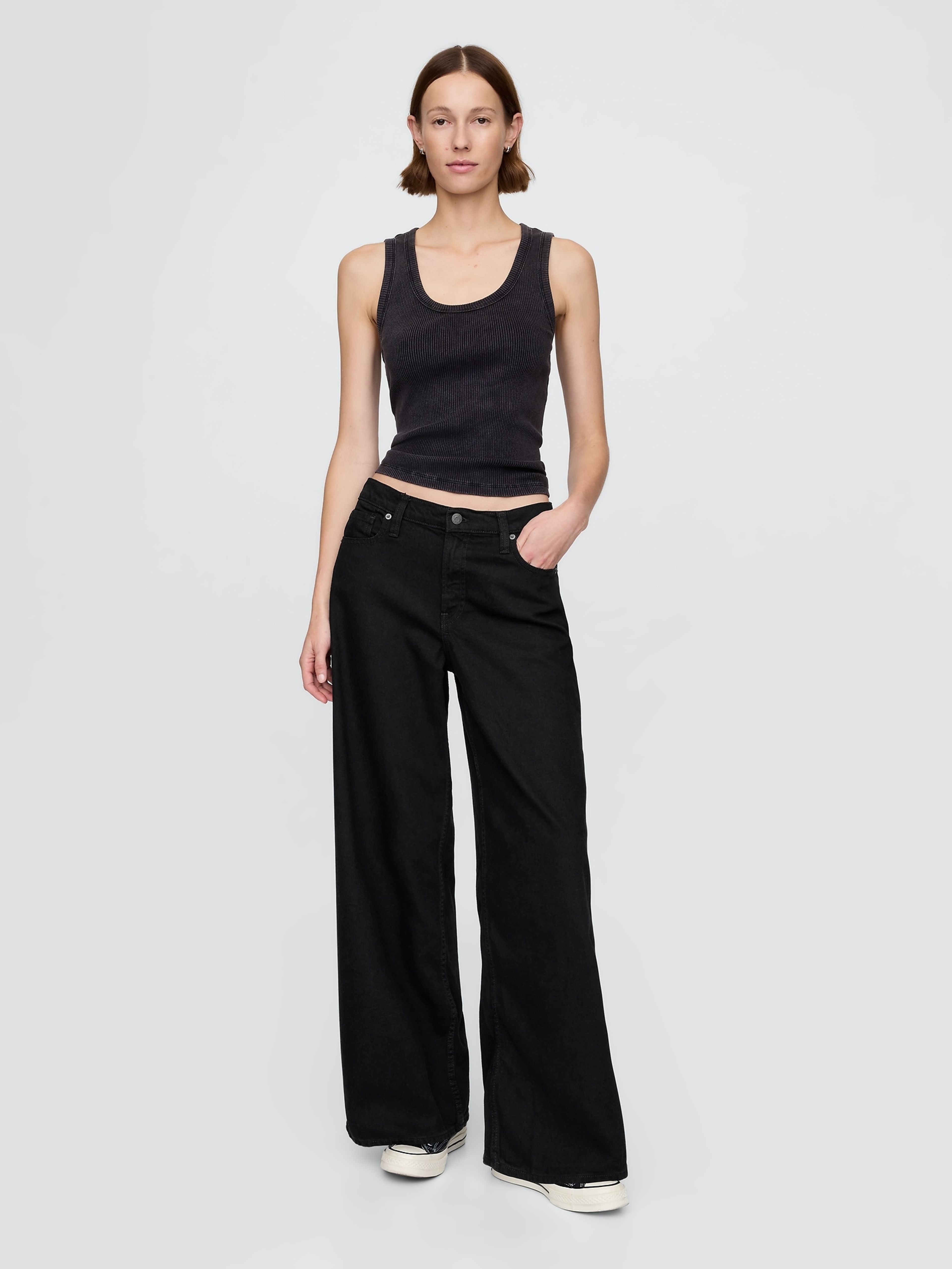 Damen-Baggy-Jeans UltraSoft