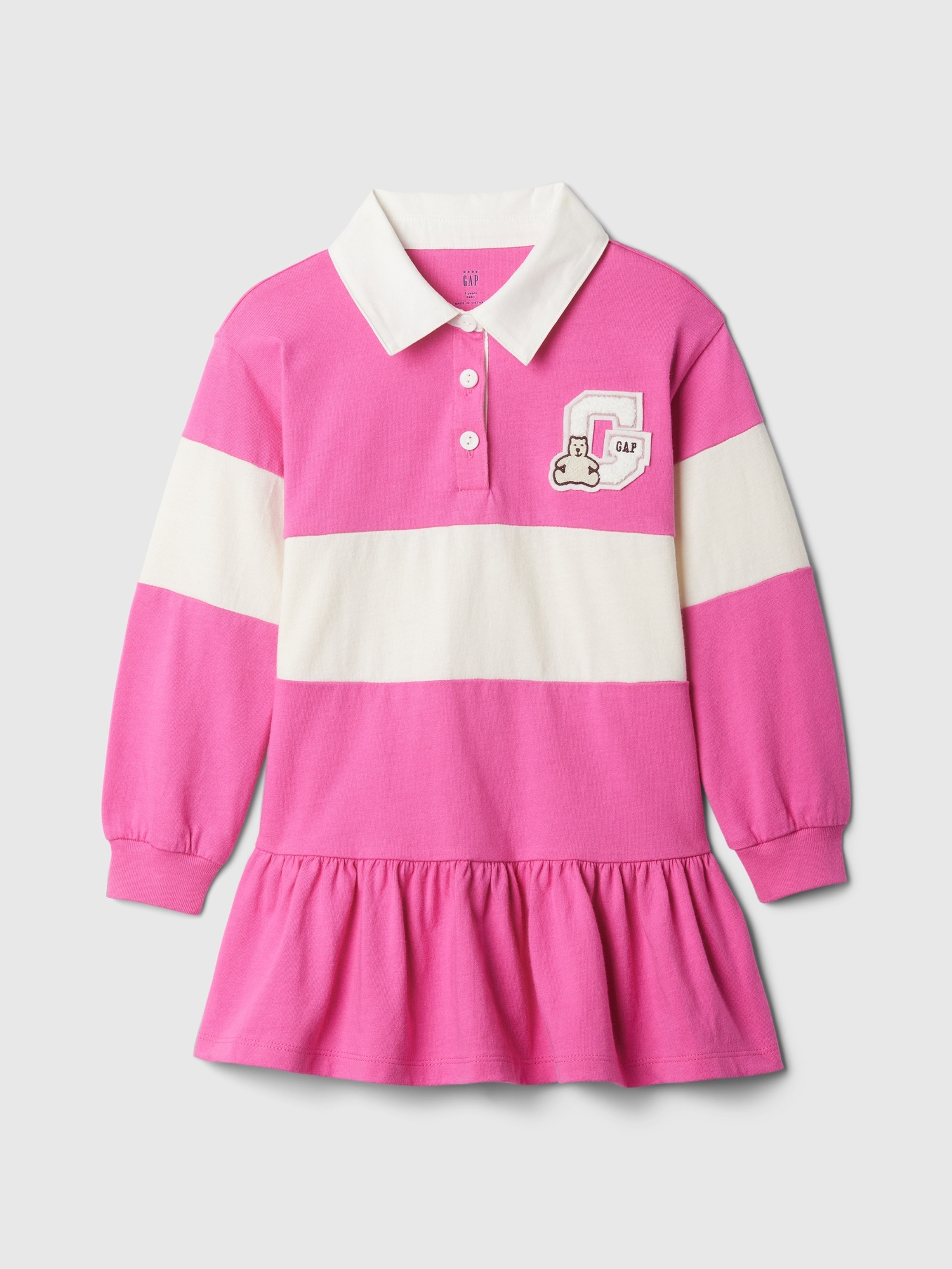 Baby-Polo-Kleid mit Logo