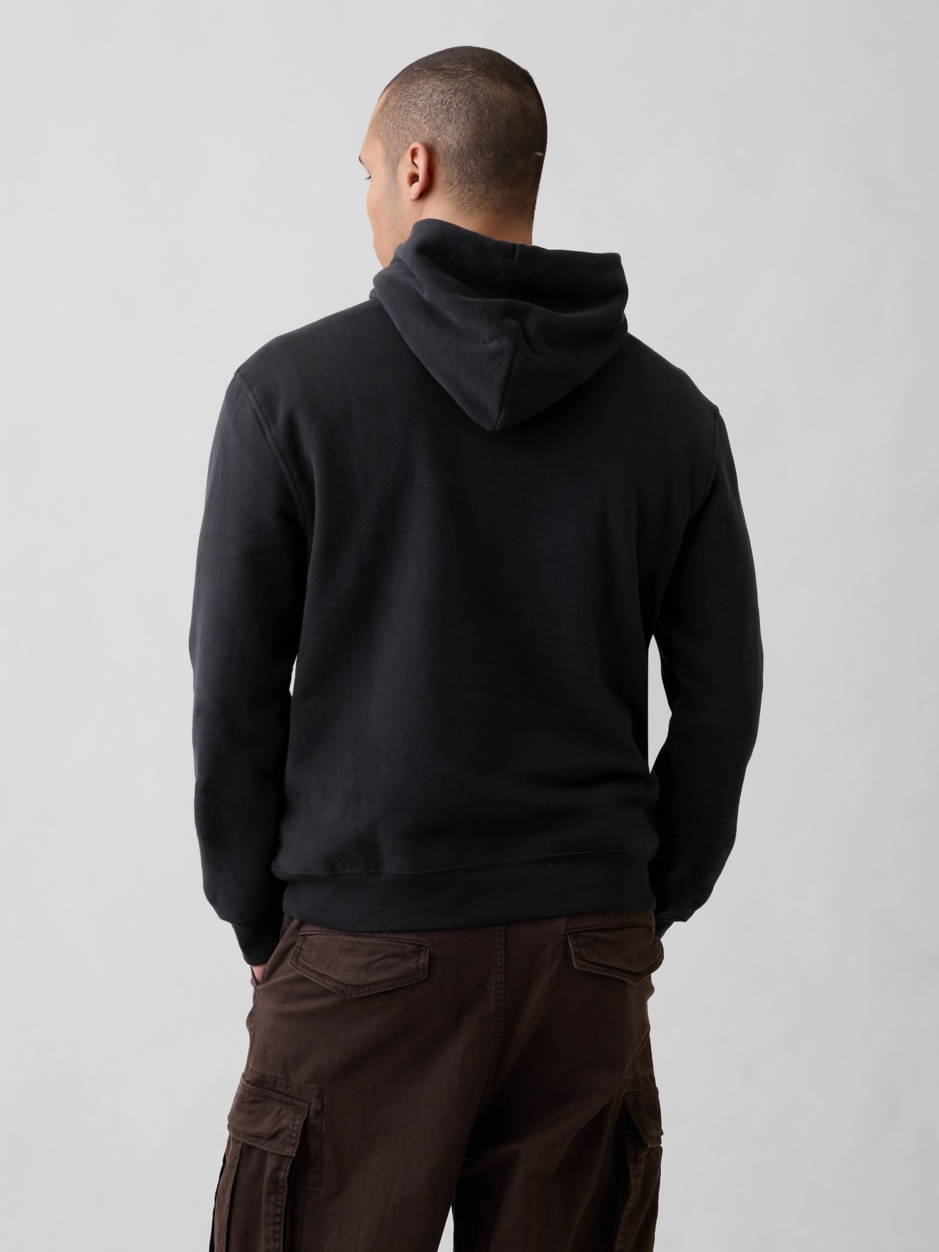 VintageSoft Hoodie unisex mit Logo - 003