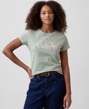 T-shirt avec logo-Vert - 003
