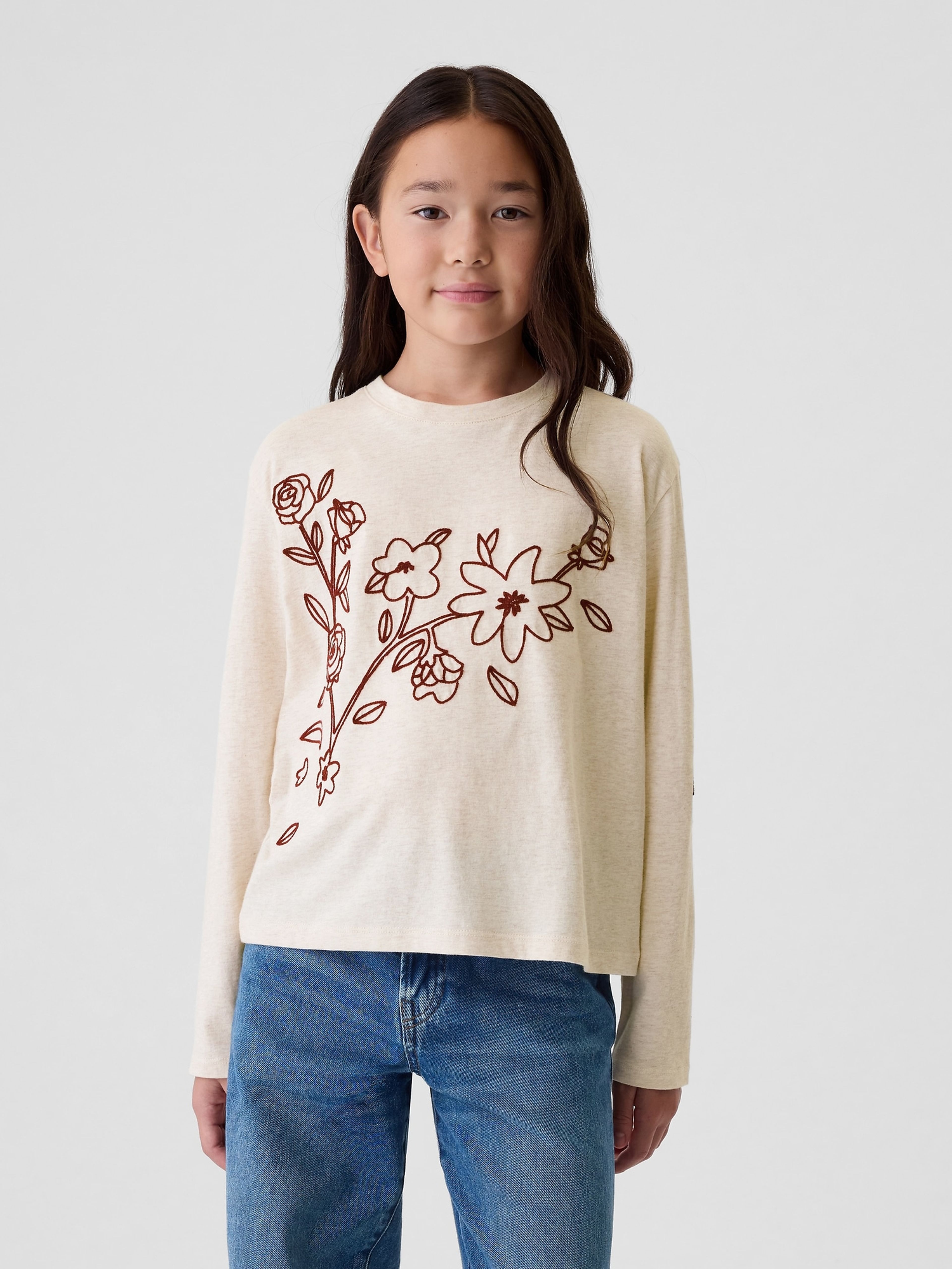 Camiseta para niña con estampado