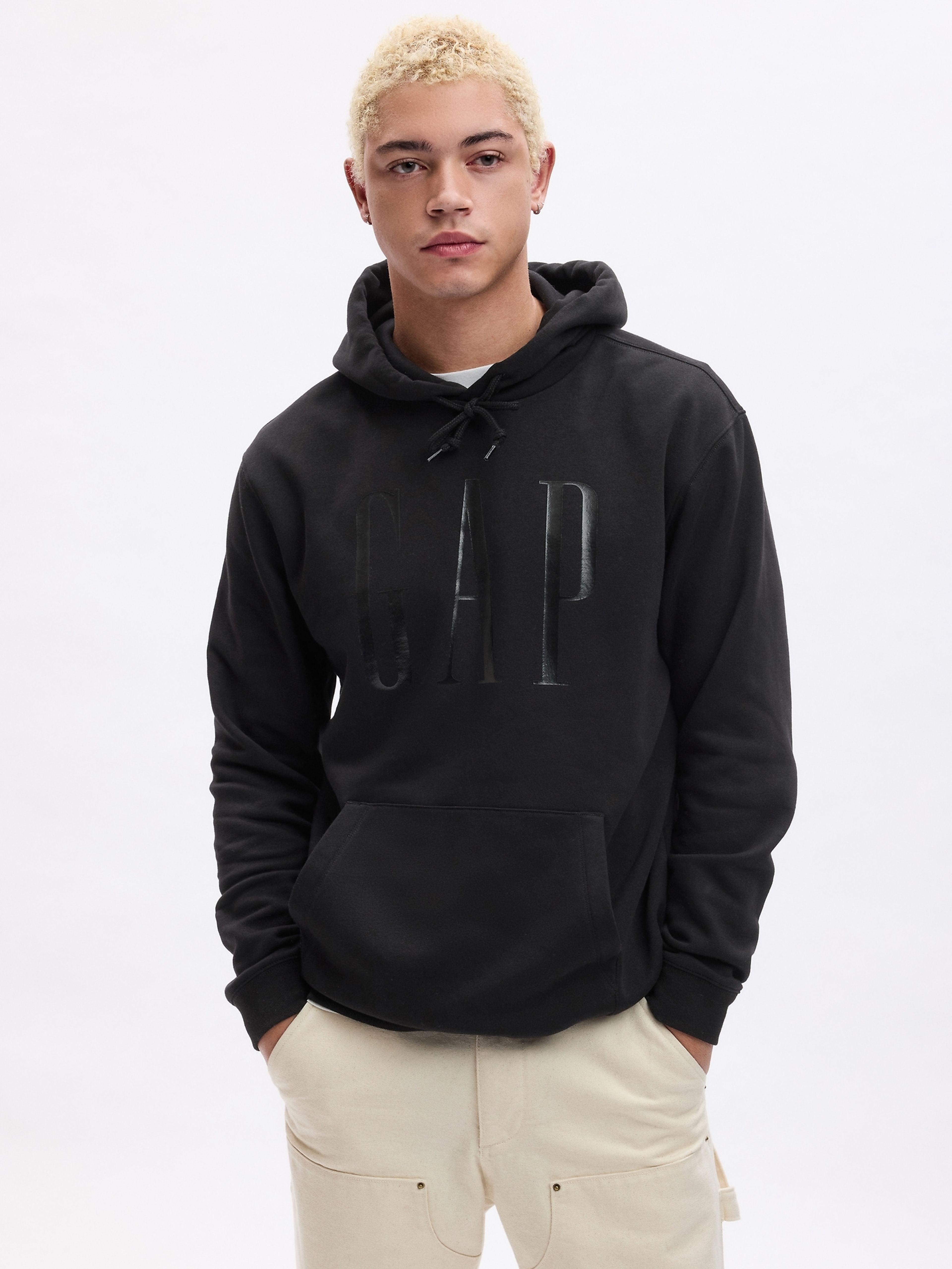 Sweatshirt mit Logo und Kapuze