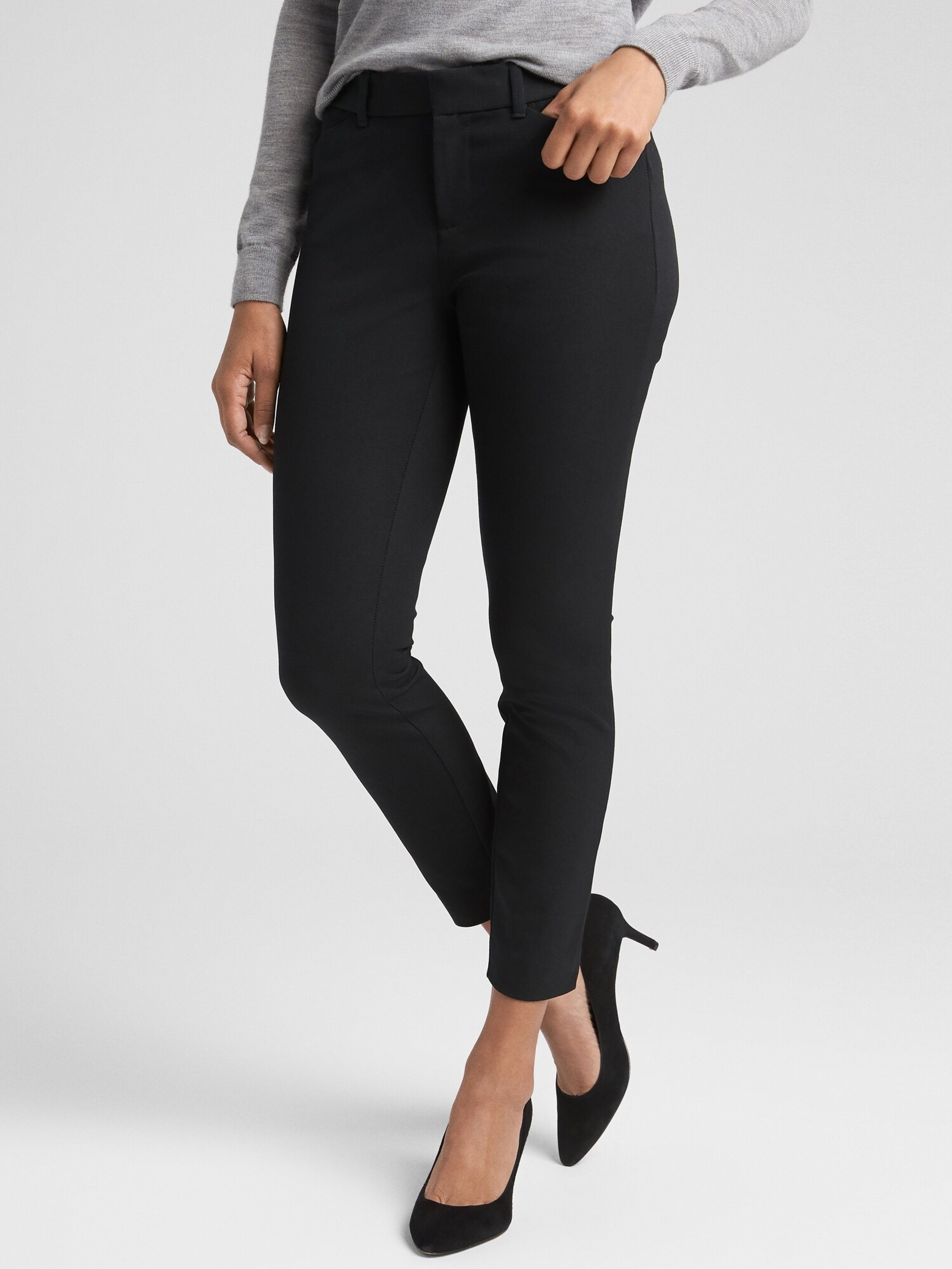 Pantaloni skinny ankle bi-stretch