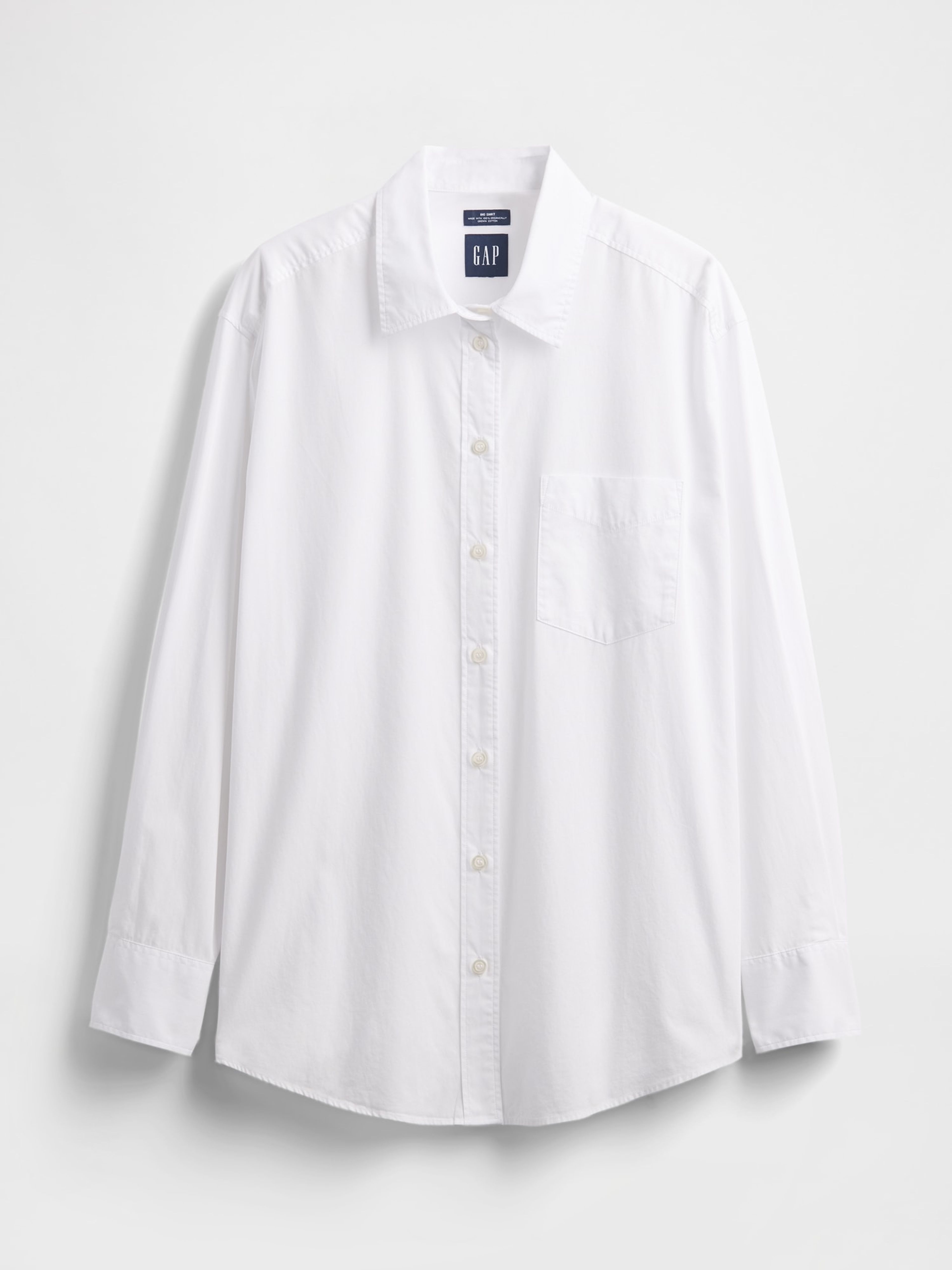Bavlnená oversize košeľa - 006