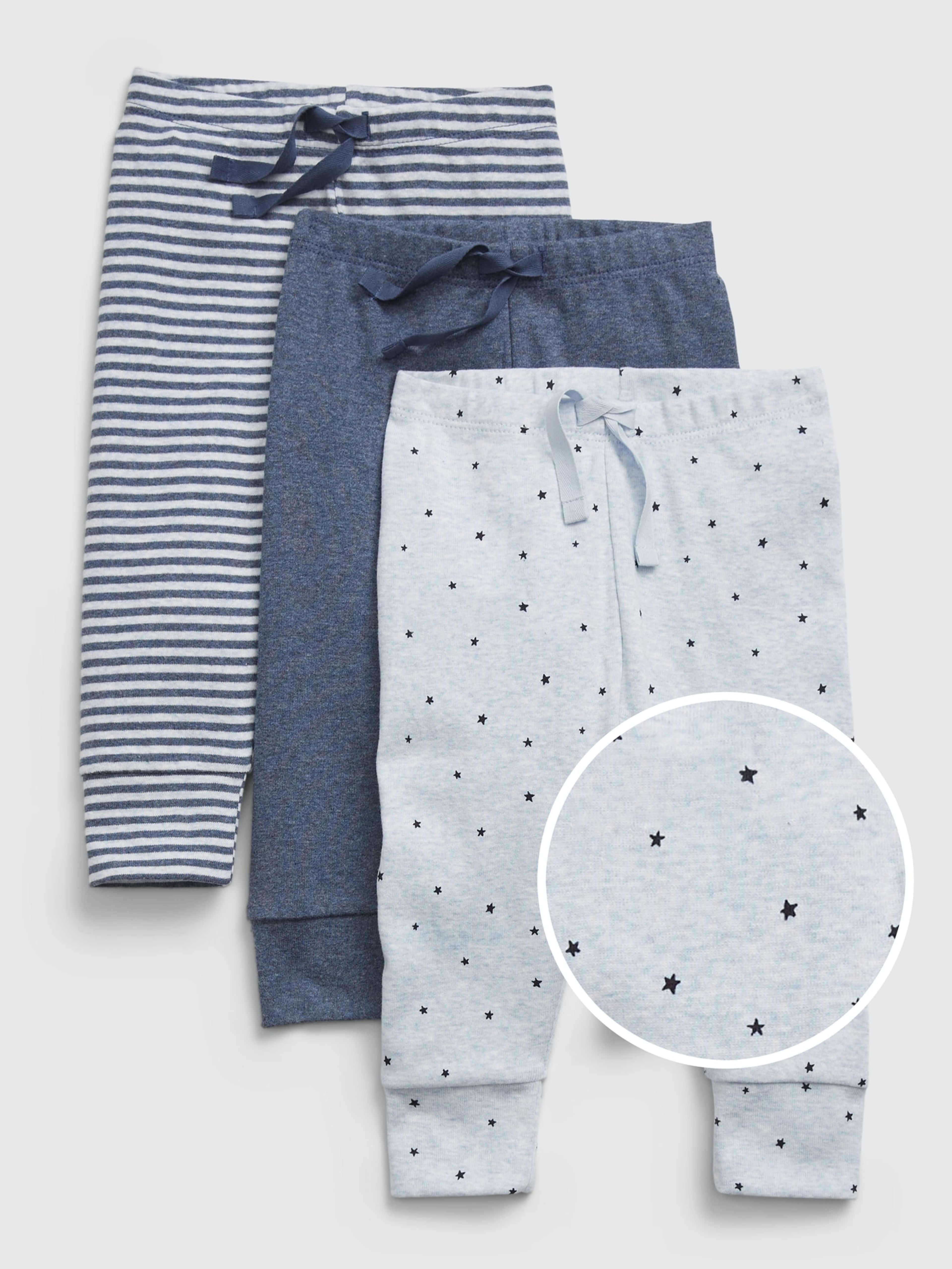 Baby-Sweatpants organic, 3 Stück