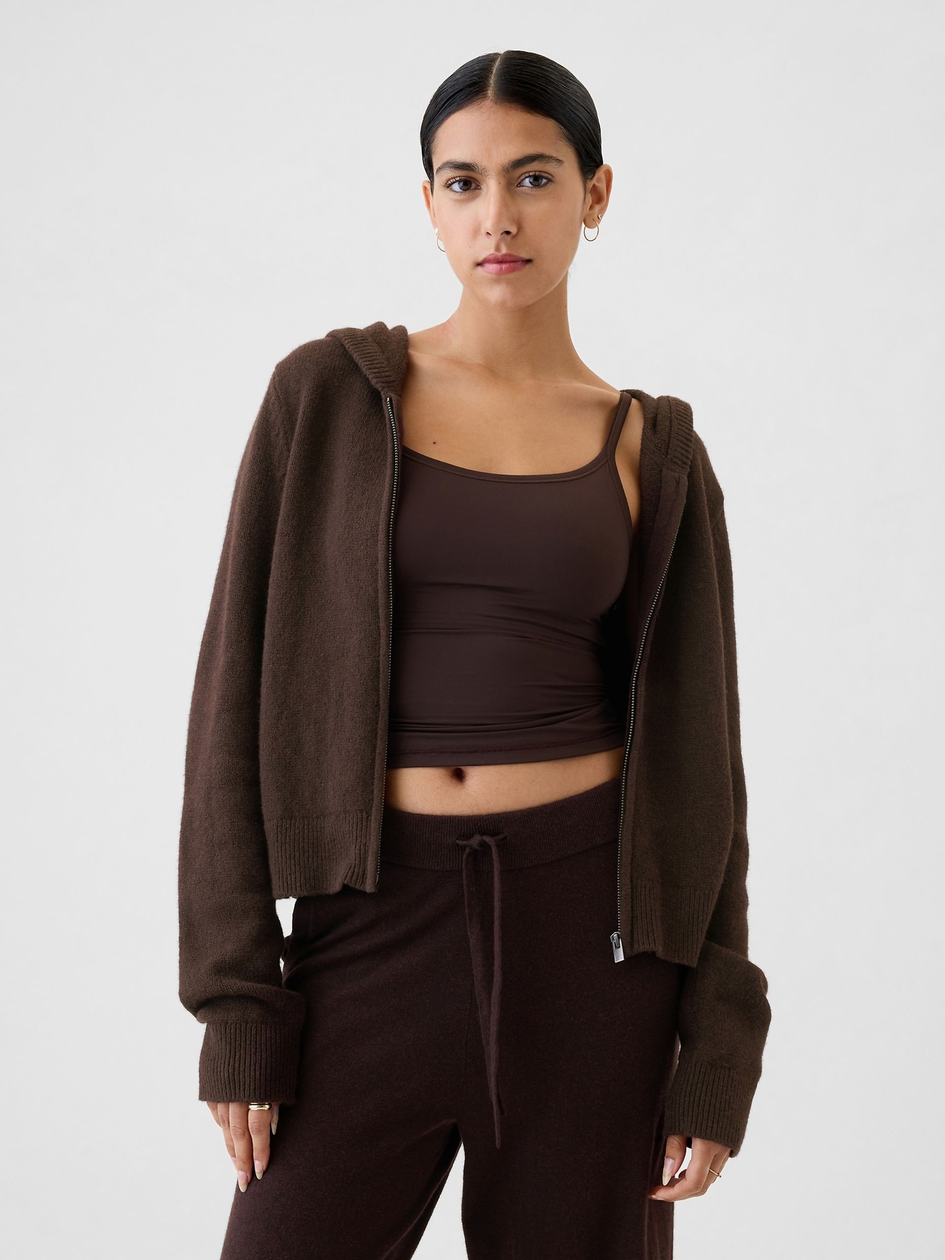 Sweter na zamek CashSoft - 001