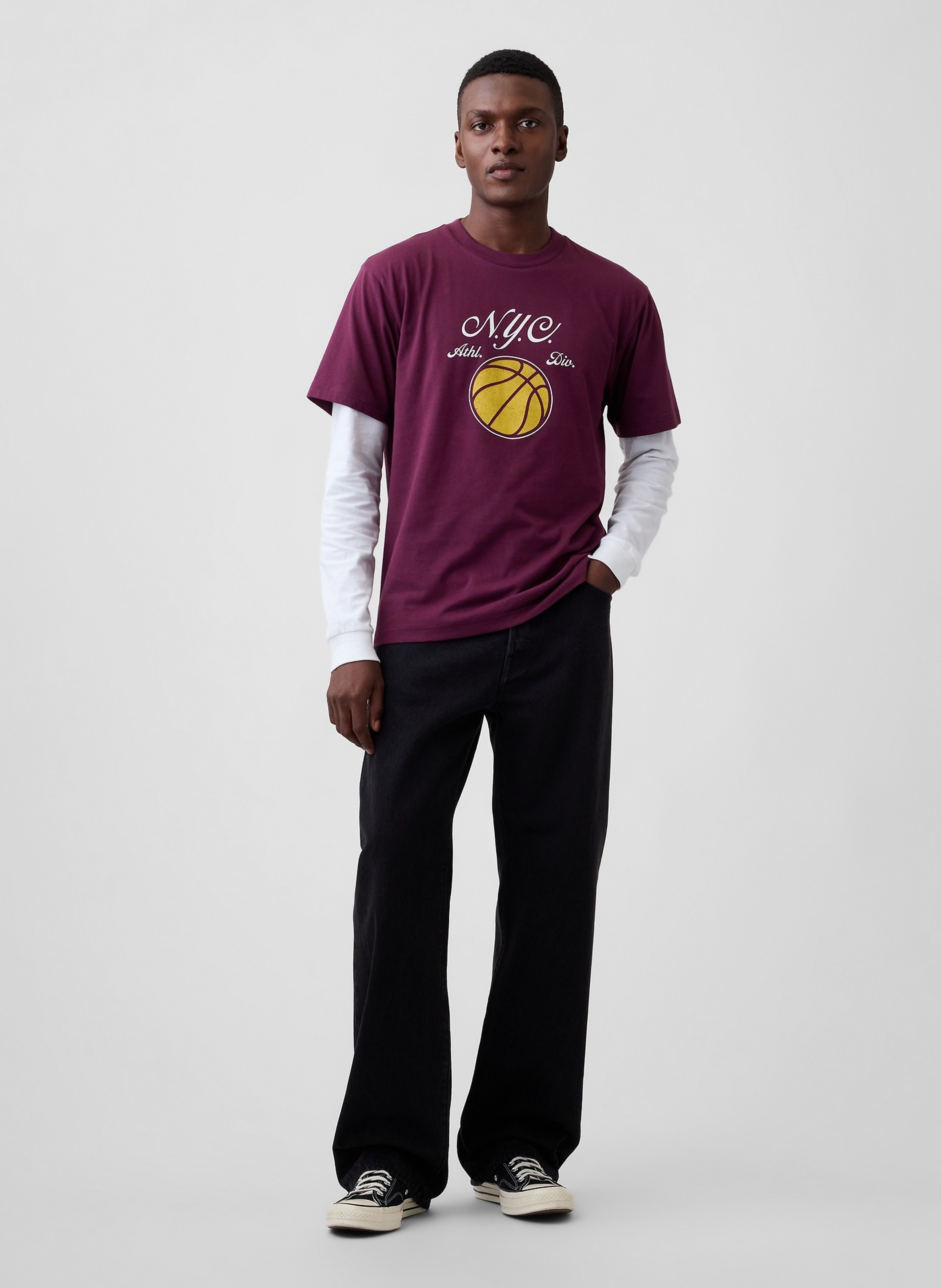 T-shirt Gap NYC Everyday Soft - 002