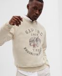 Bluza Unisex, Gap × Brooklyn Circus-Beżowy - 001
