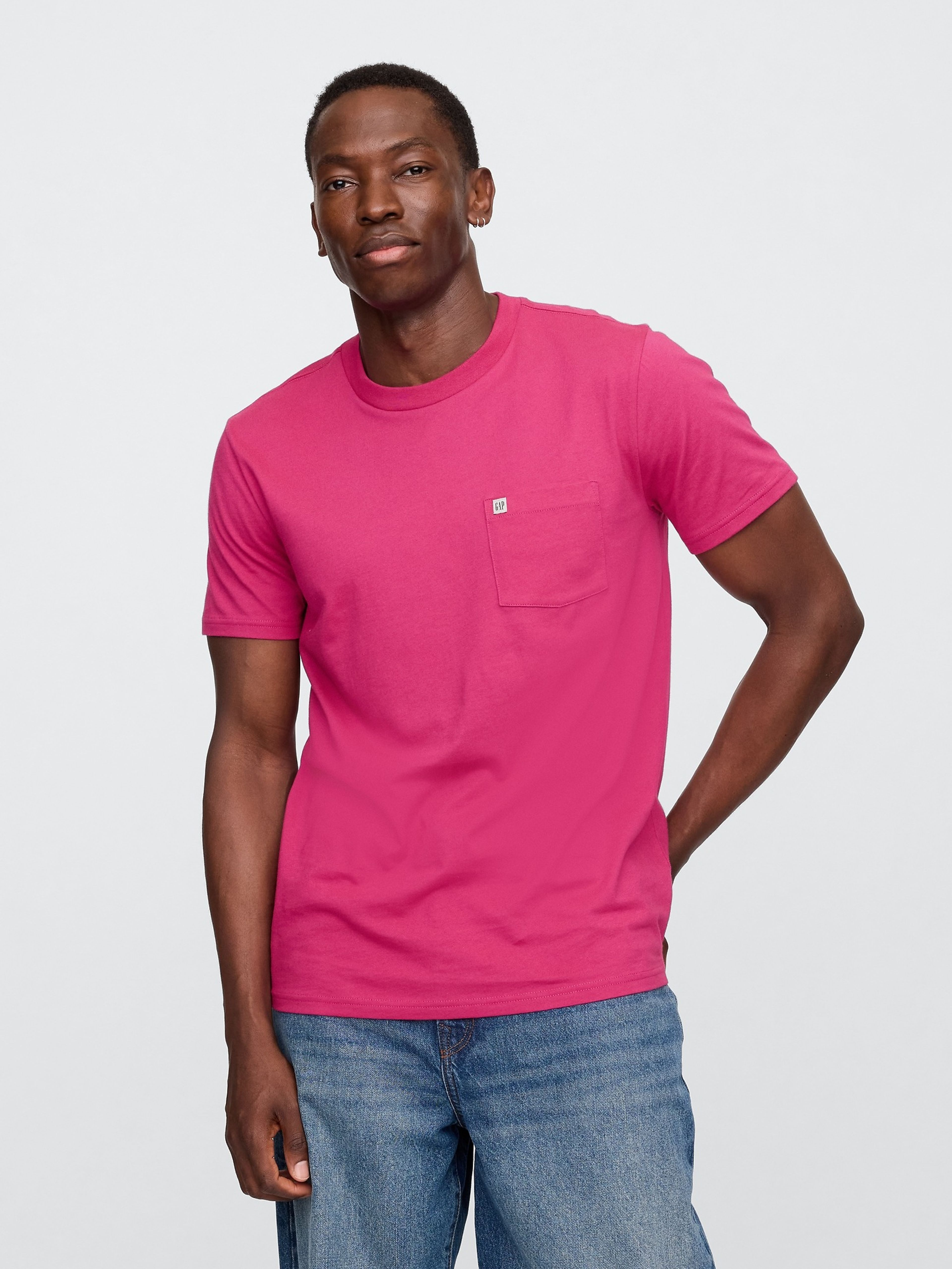 T-Shirt mit Tasche