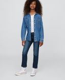 Jeans infantil Girlfriend-Azul marino - 001