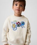 Baby mikina Gap & Sesame Street VintageSoft-Béžová - 001