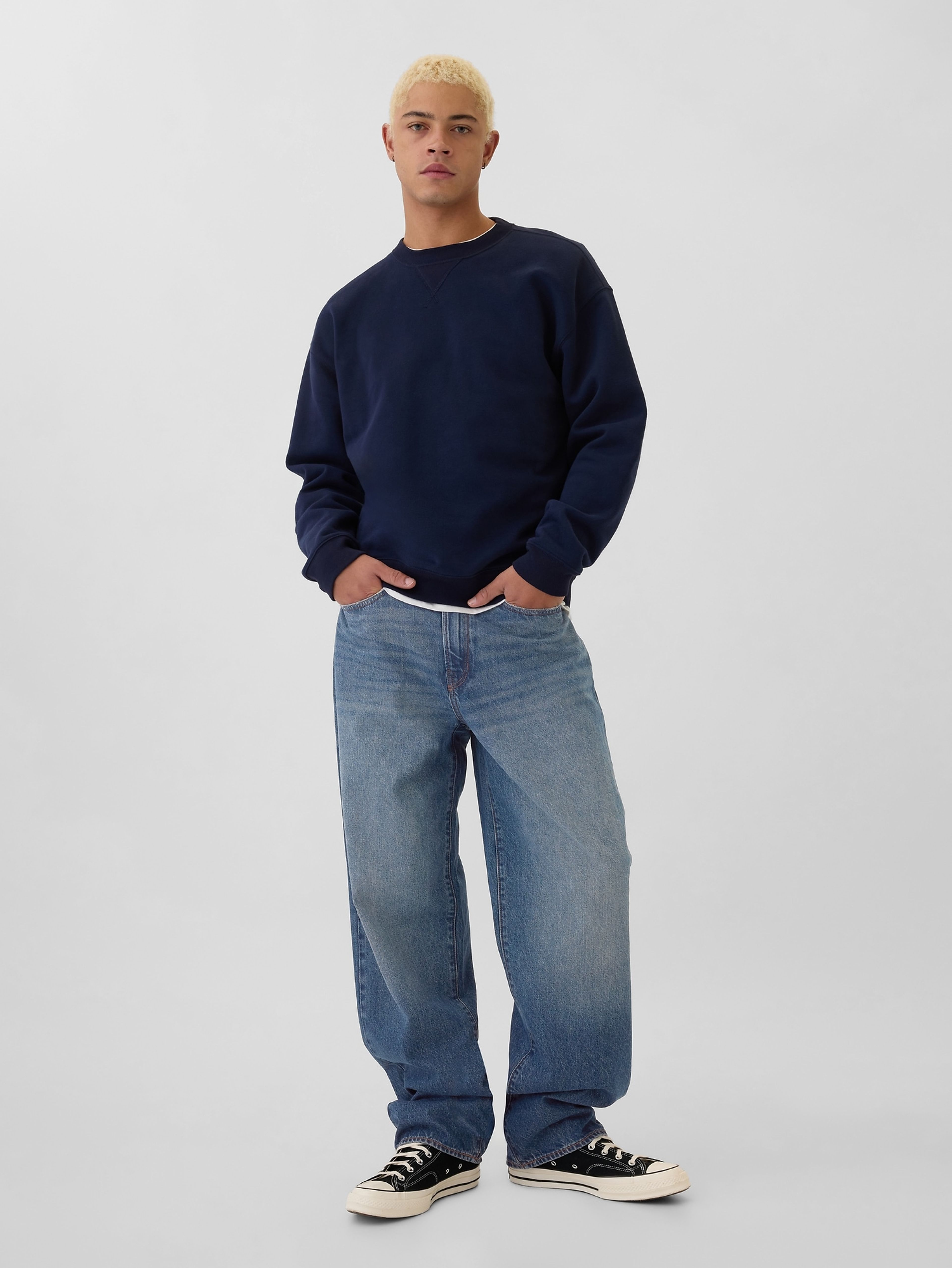 Herrenjeans Baggy Fit