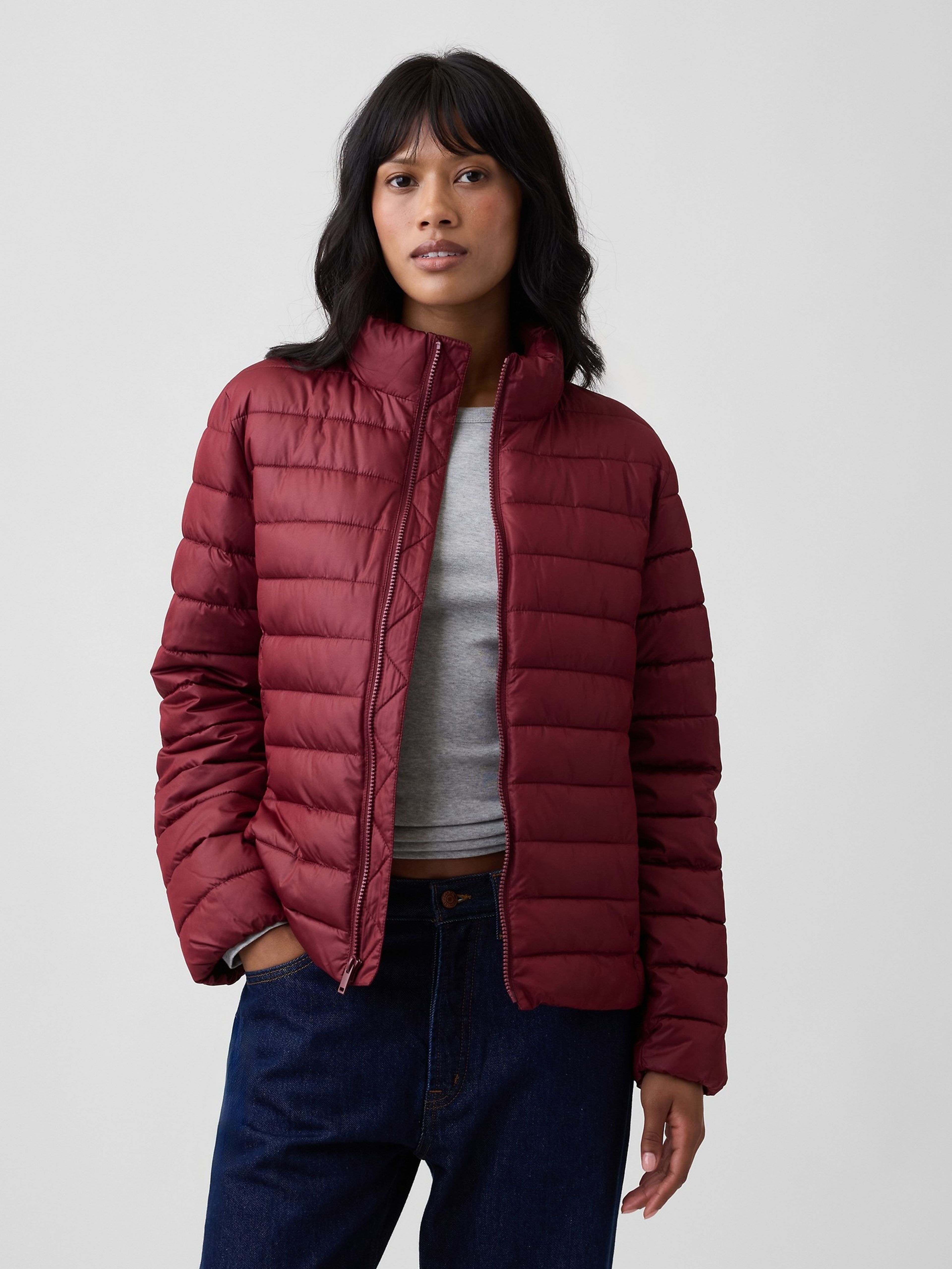 Veste matelassée avec logo - 001