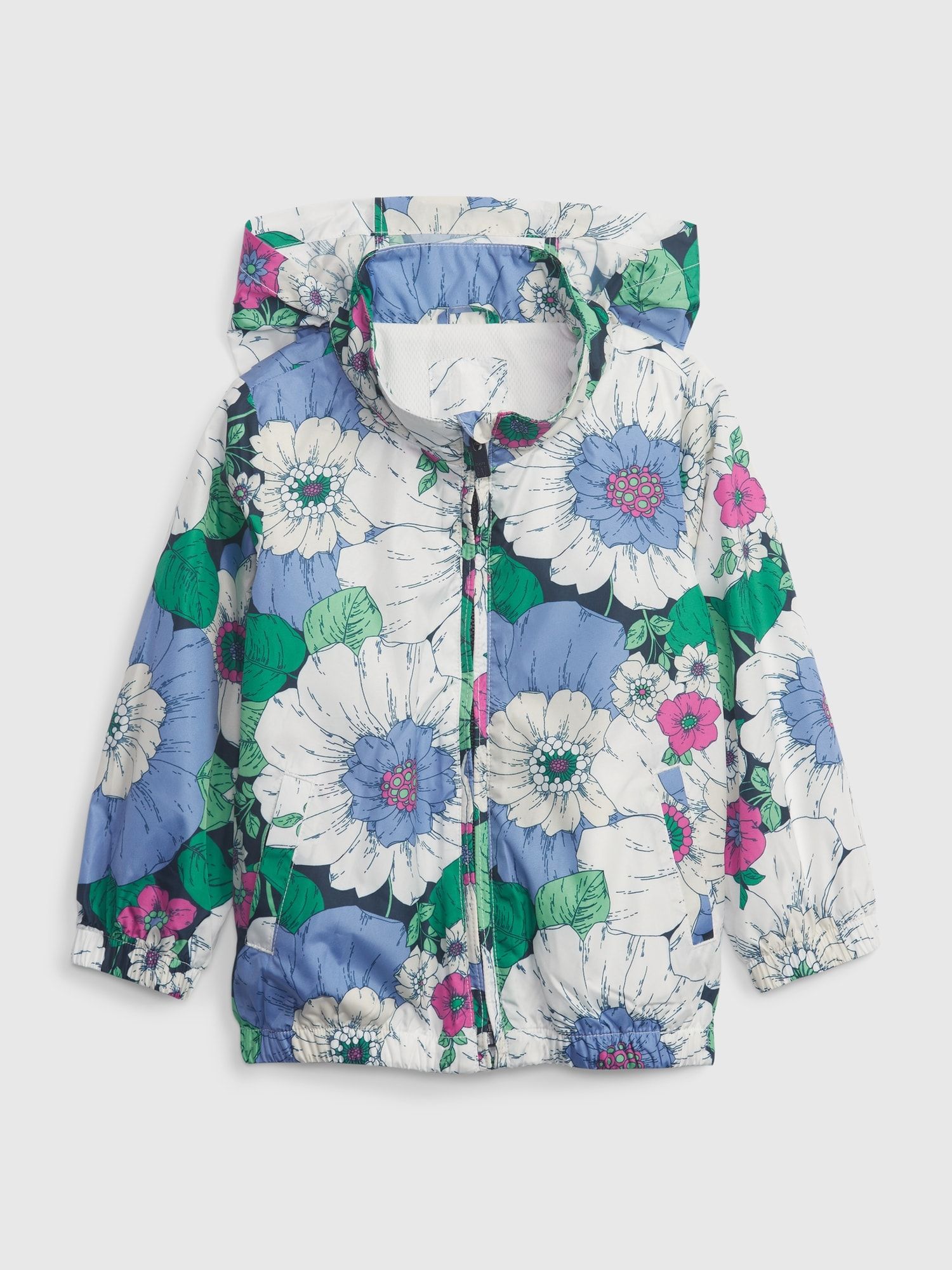 Mango Kids baby gewatteerde winterjas lichtbeige
