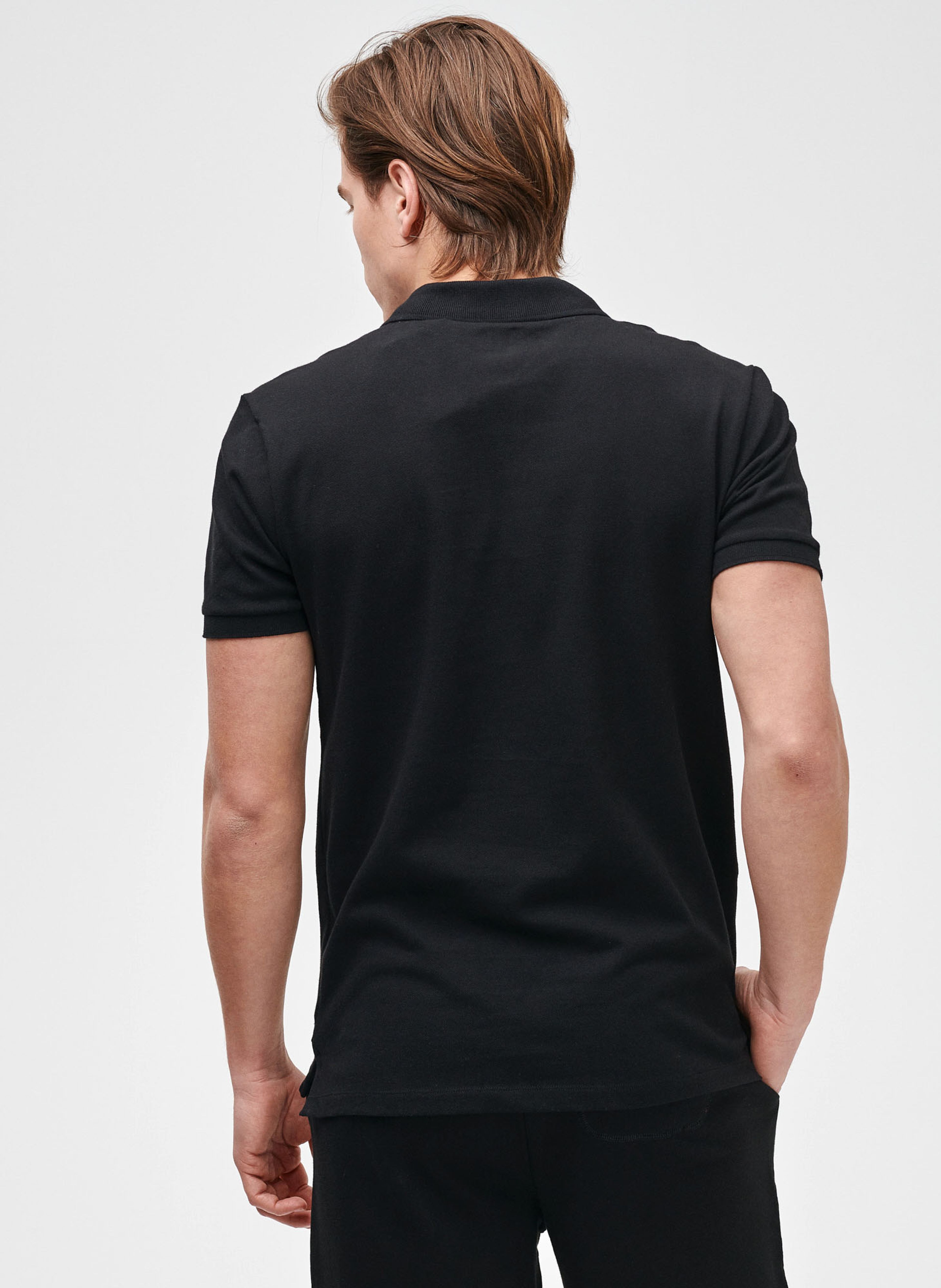 Polo tričko piqué s logem - 003
