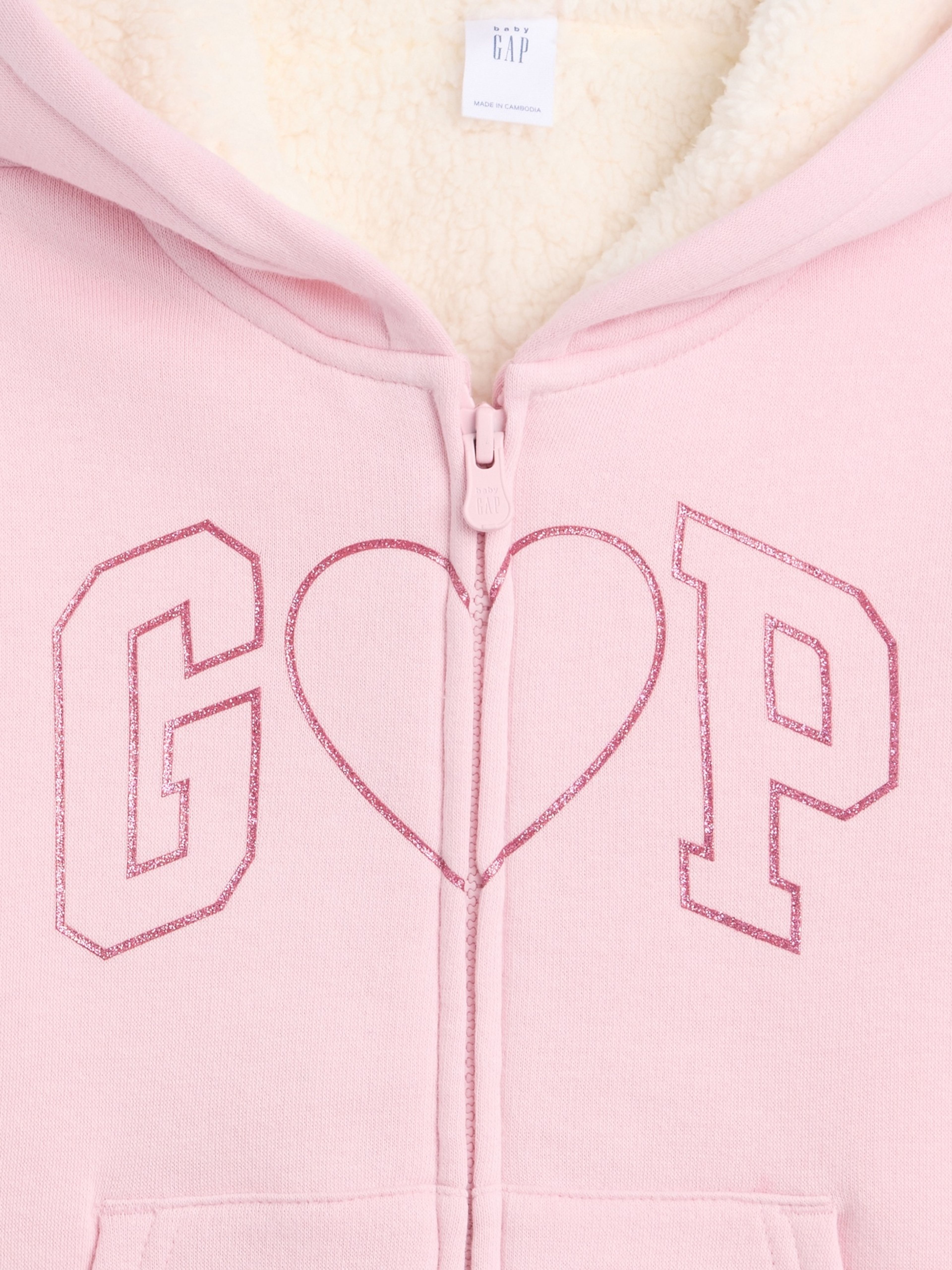 Baby sherpa mikina - 002