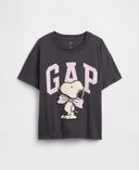 T-shirt enfant Gap & Peanuts Snoopy-Gris - 001