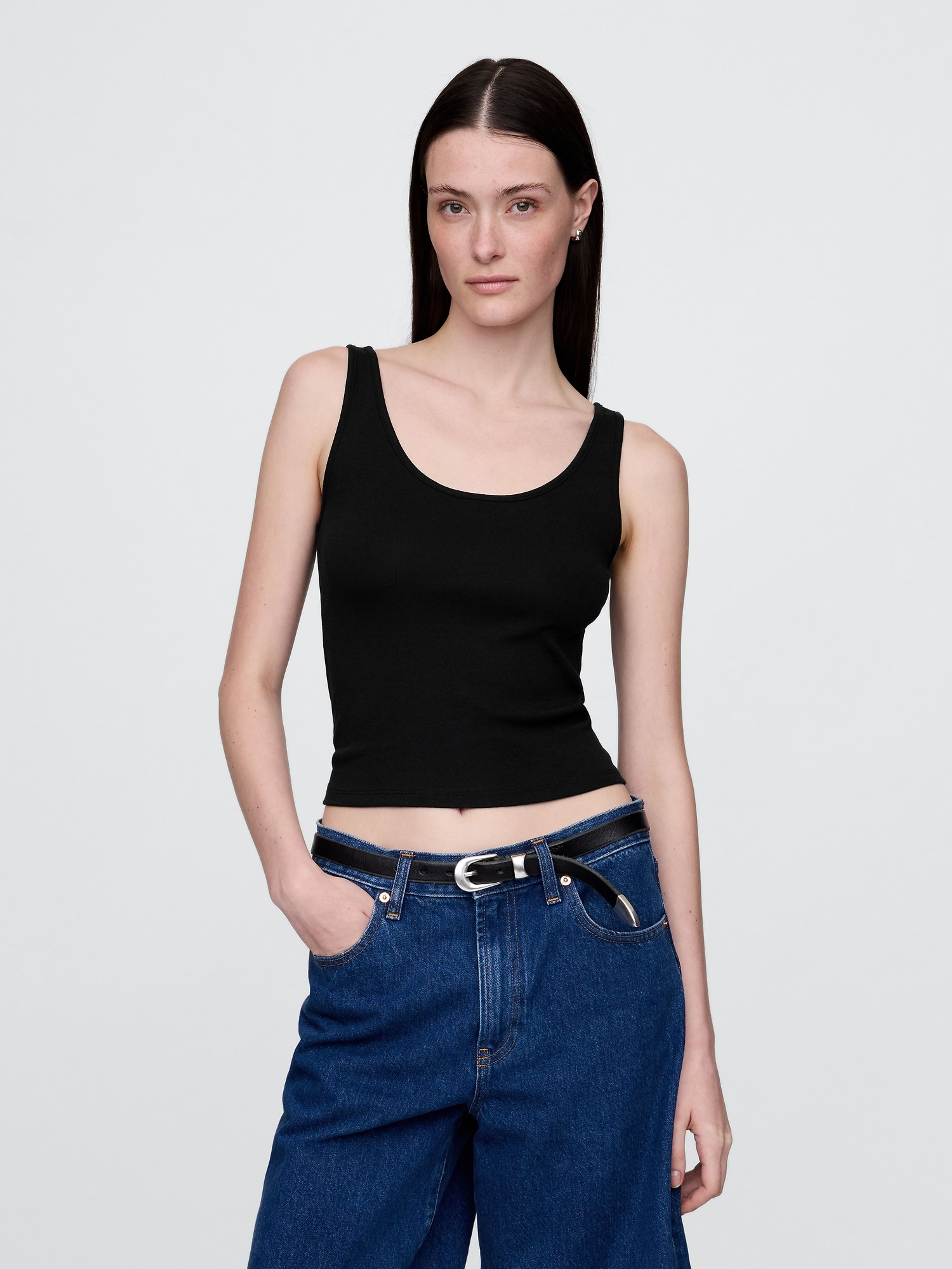 Crop tílko
