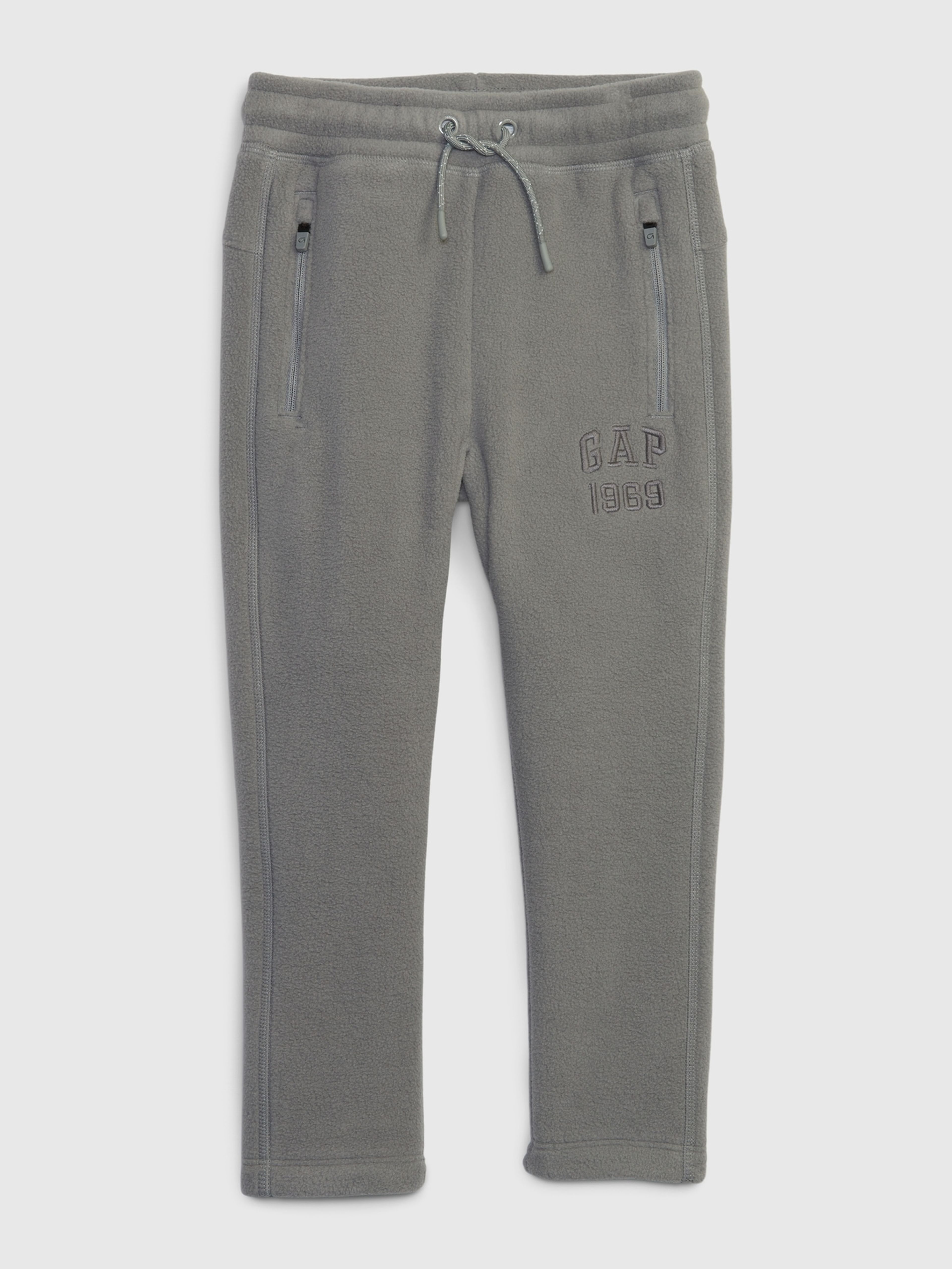 Kinder Fleece-Sweatpants mit Kapuze