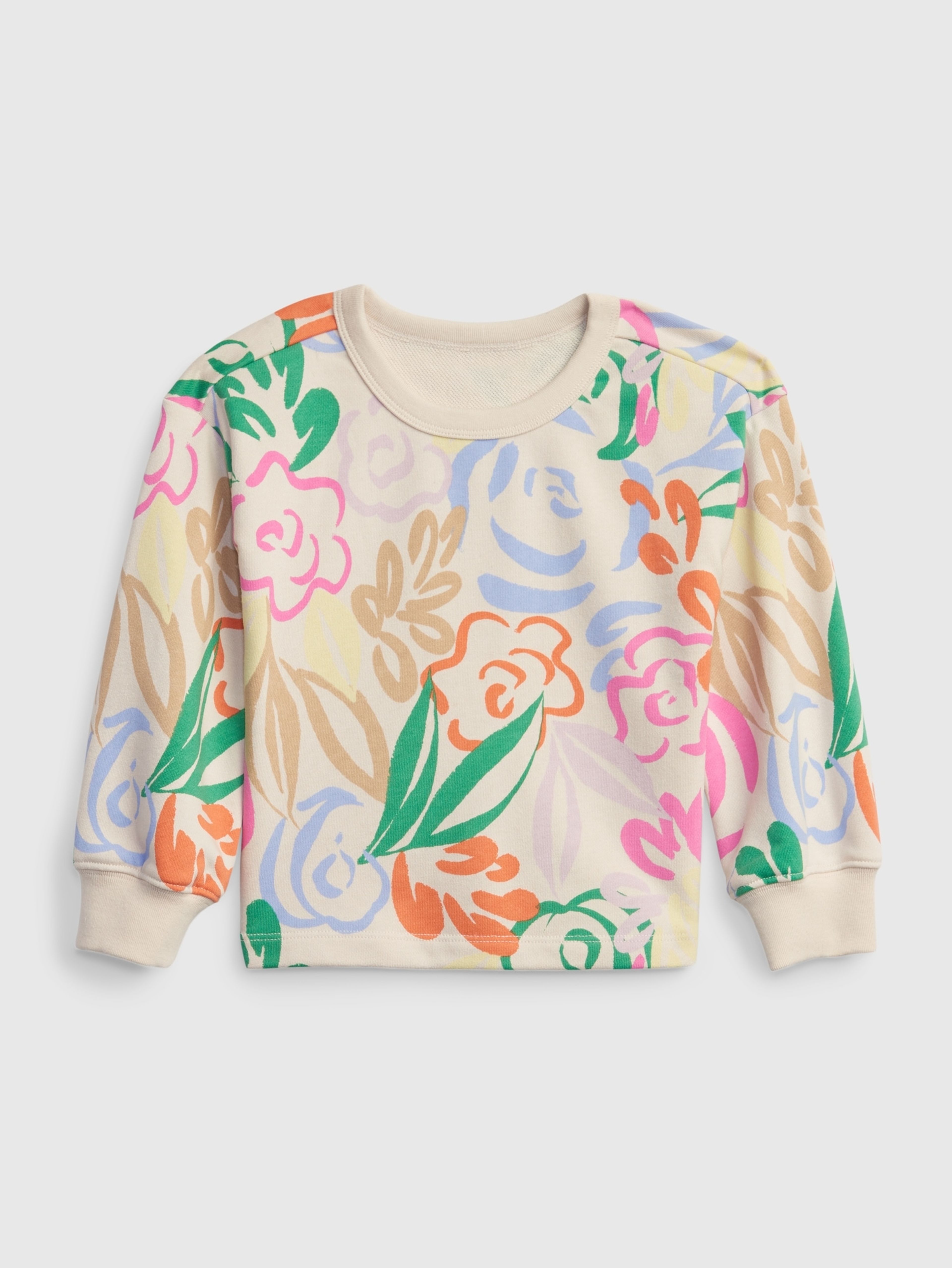 Kinder-Sweatshirt floral