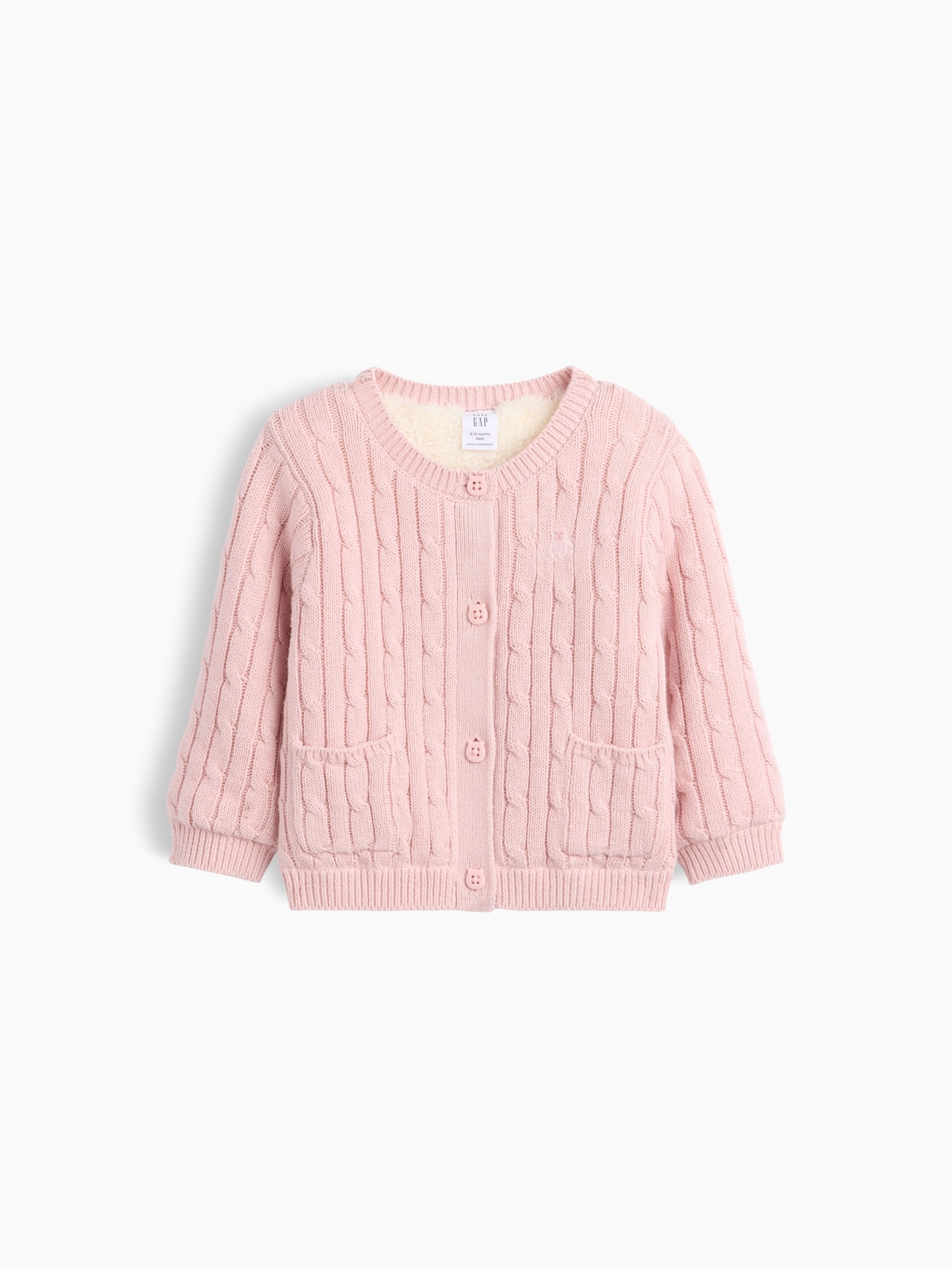Baby sherpa svetr - 001