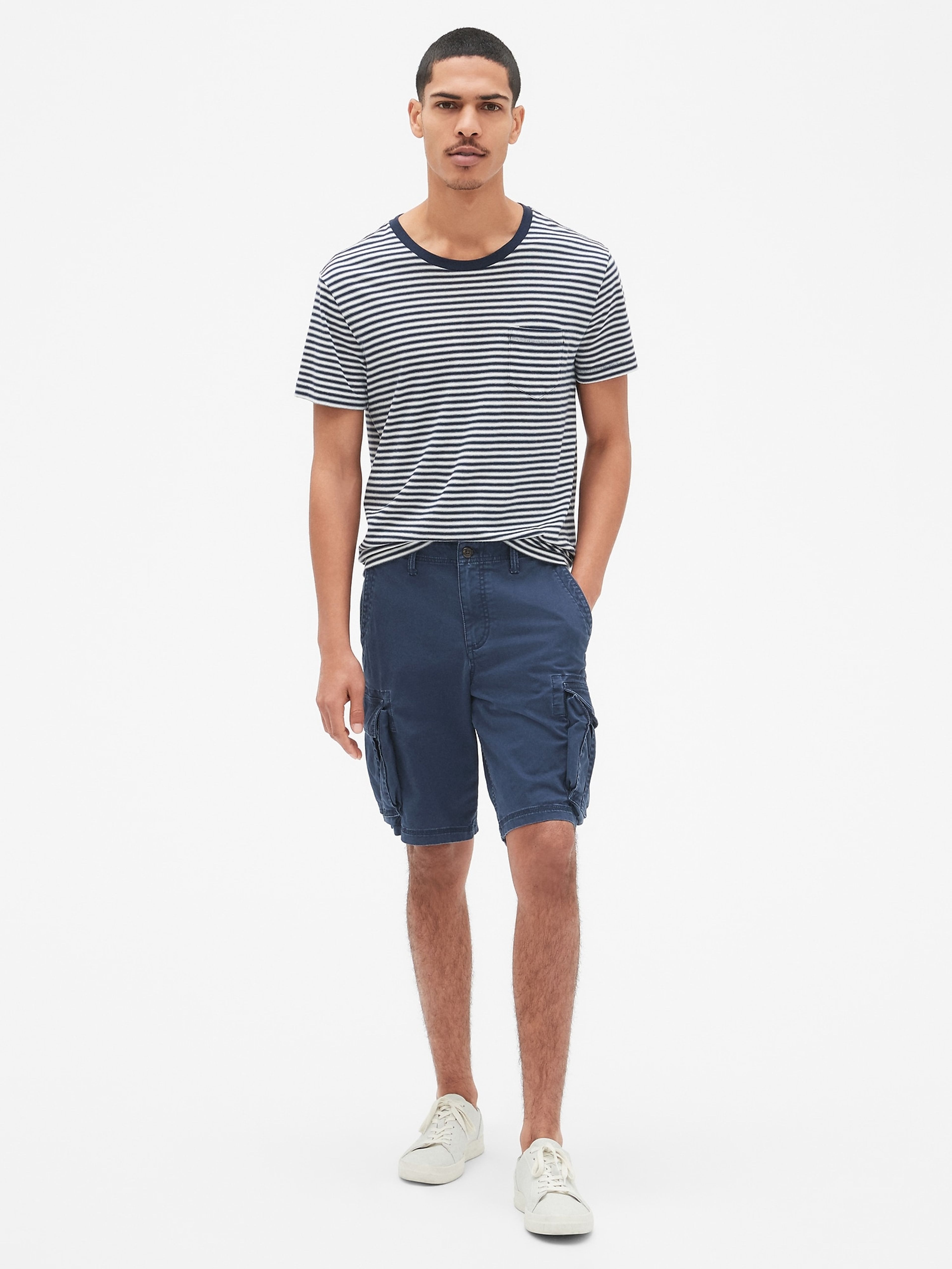 Shorts twill cargo mit GapFlex