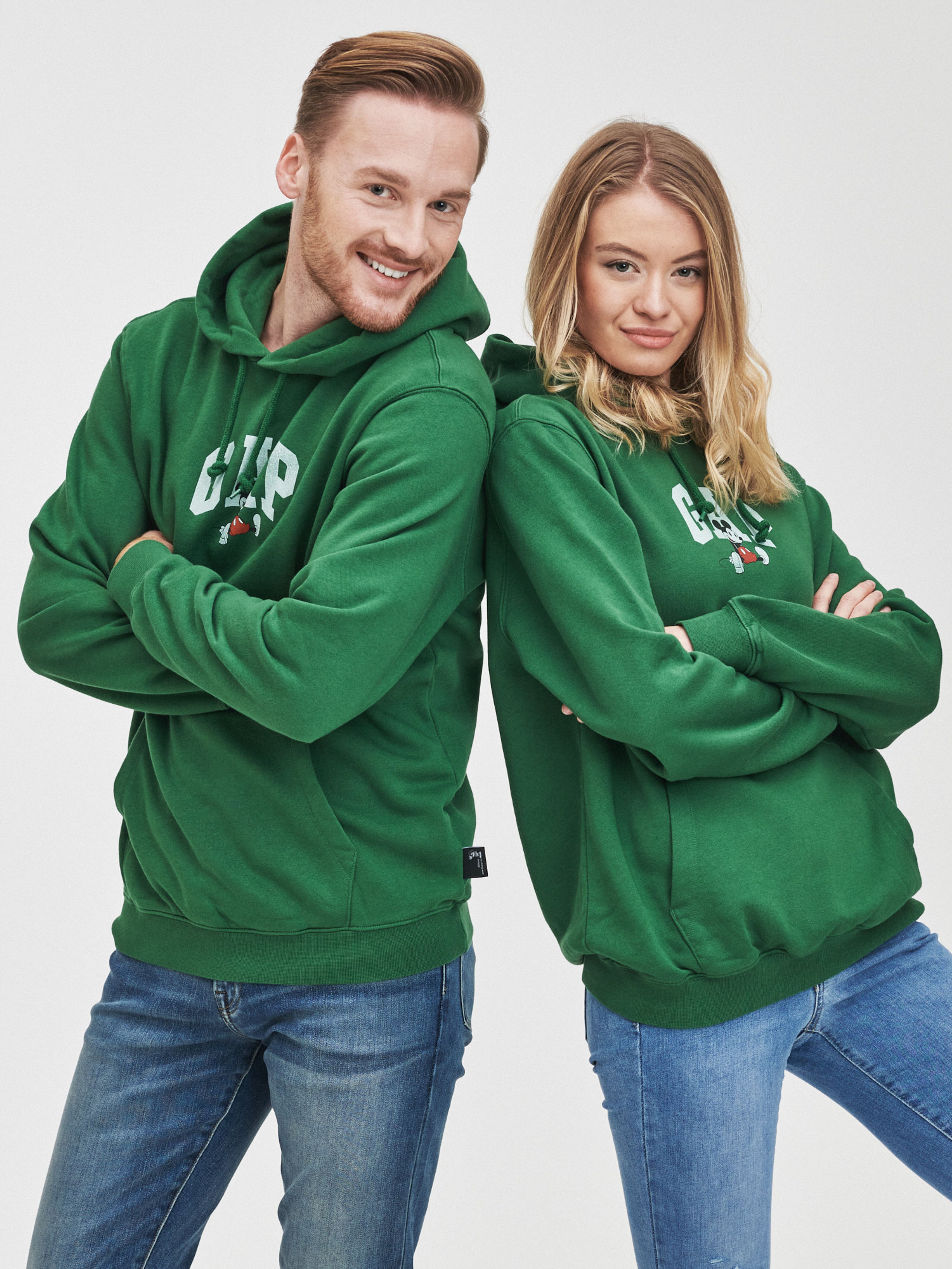 Mikina logo Gap & Disney Unisex