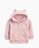 Bebé sudadera VintageSoft Brannan Bear con logo-Rosa - 001