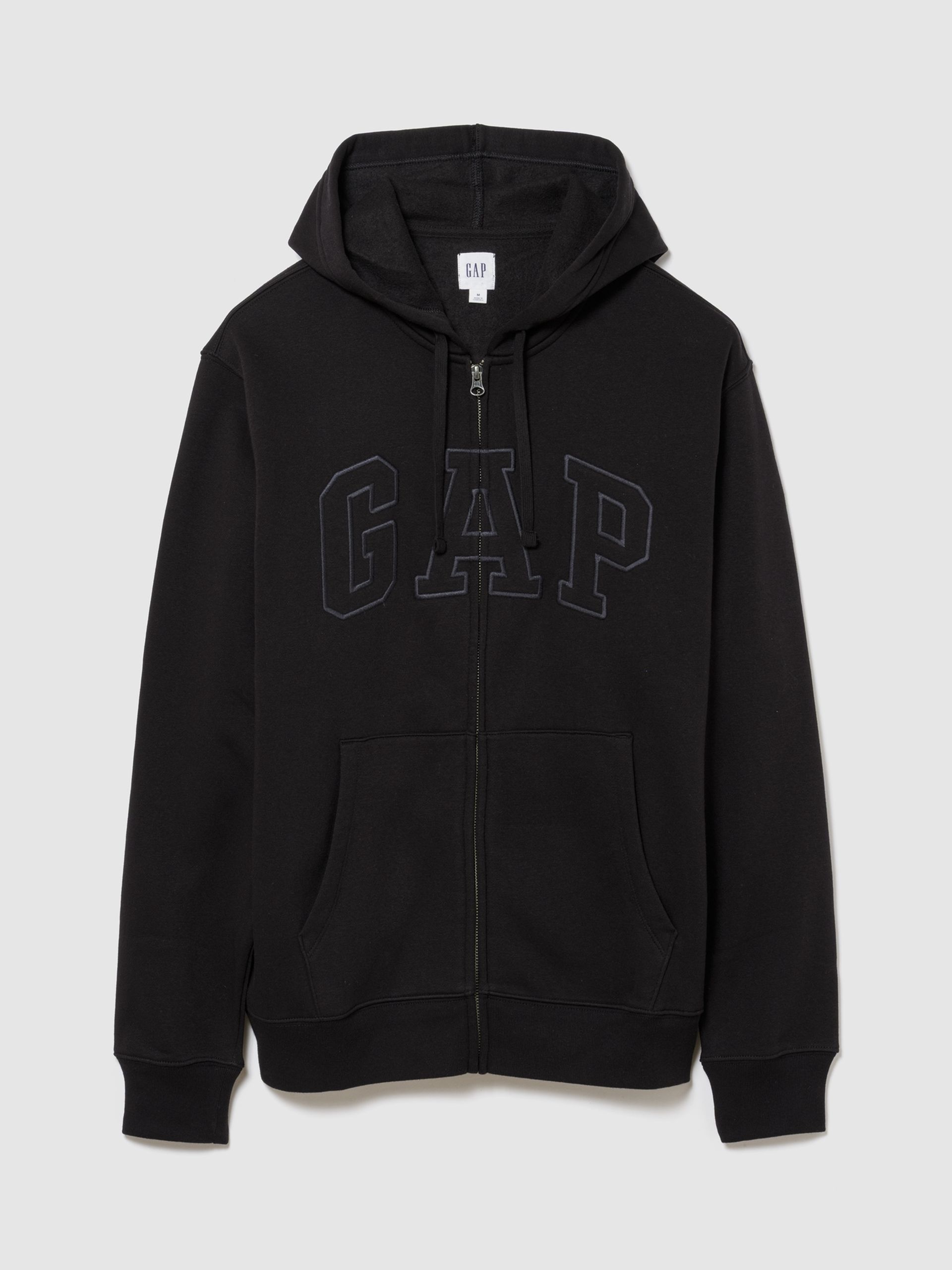 Gap-Sweatshirt mit Logo und Reißverschluss - 001