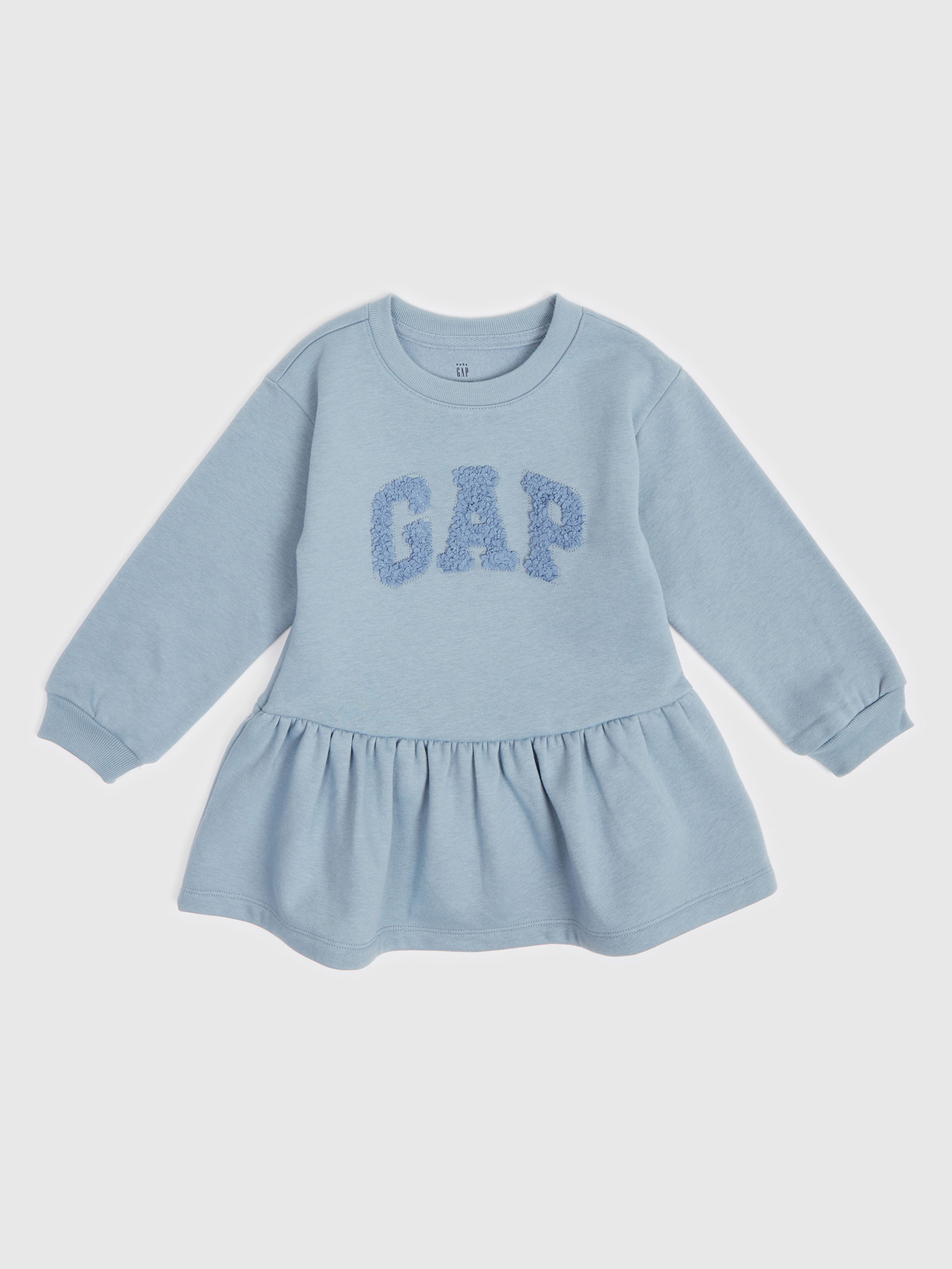 Kinder Sweatshirtkleid mit Logo