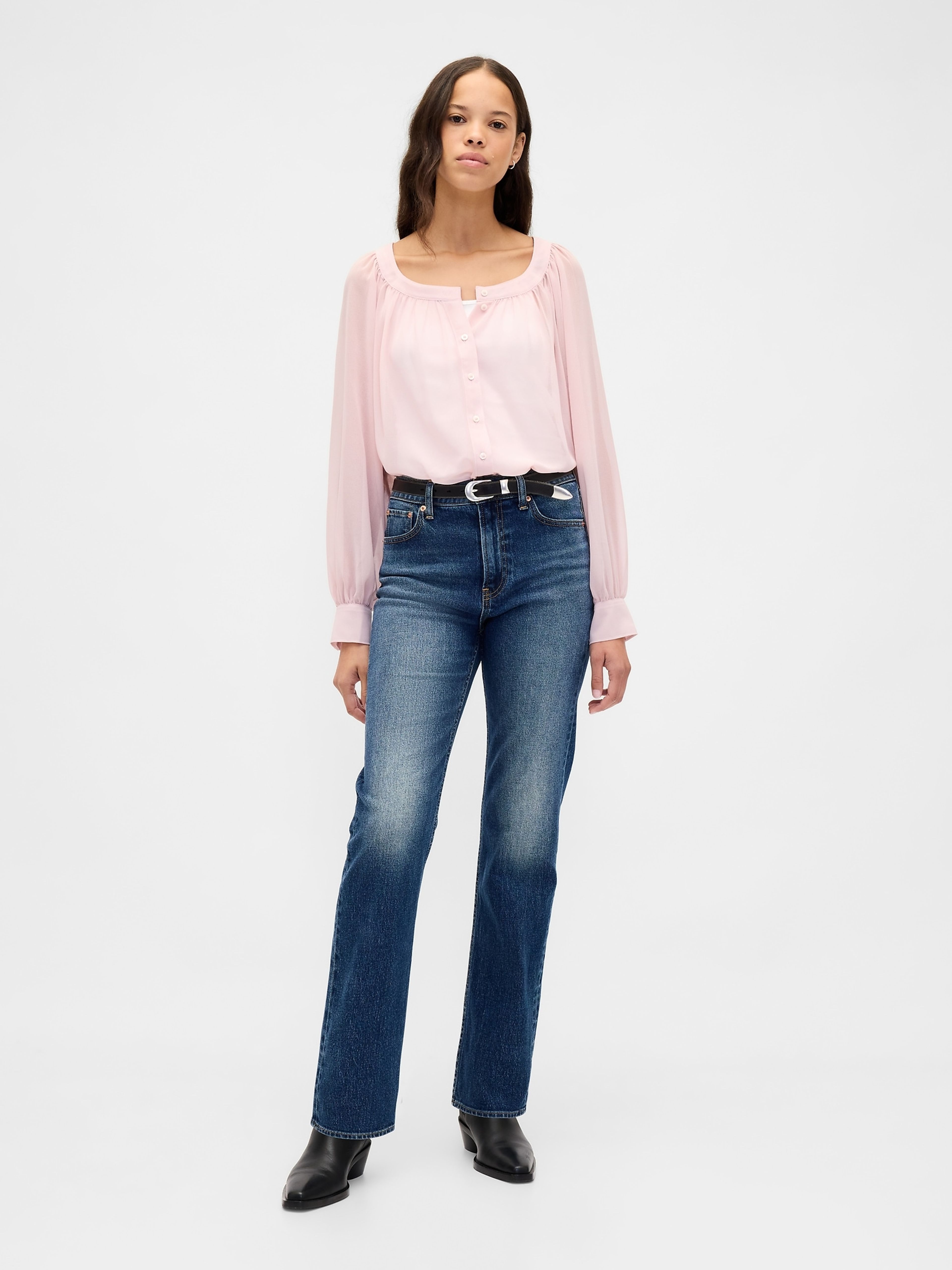 Blusa transparente - 002