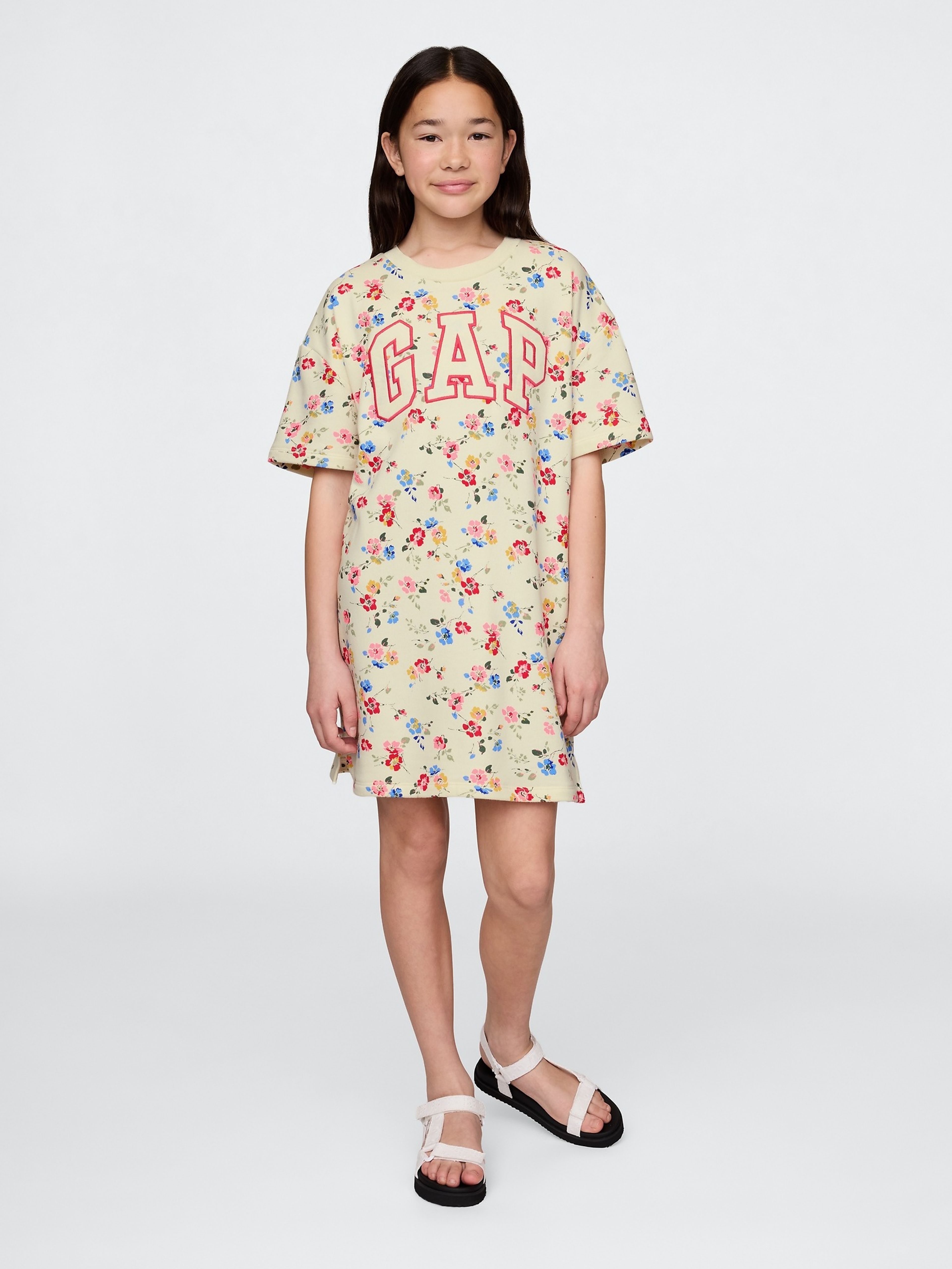 Dziecięca oversize sukienka Americana