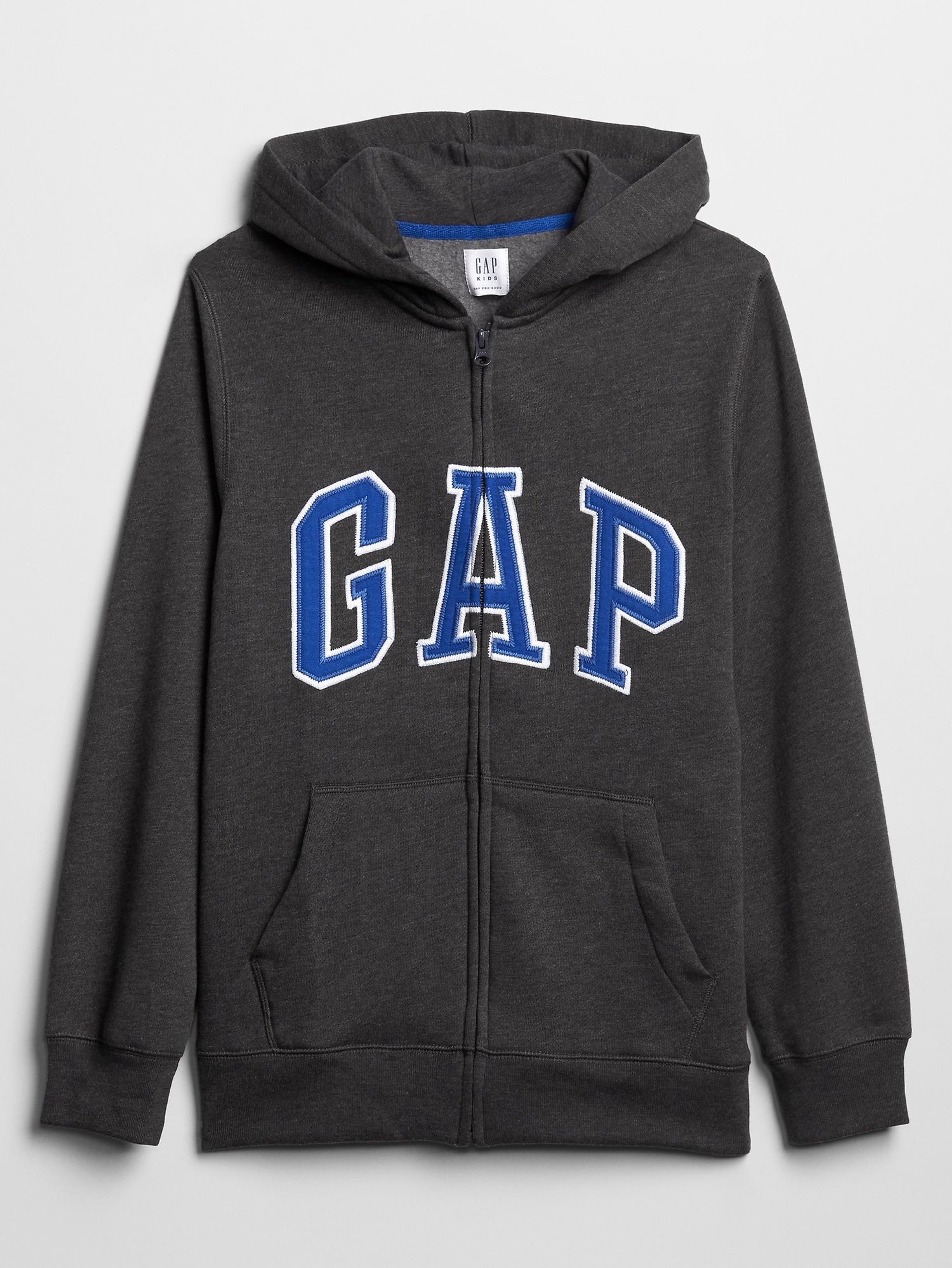 Detská mikina GAP logo zip