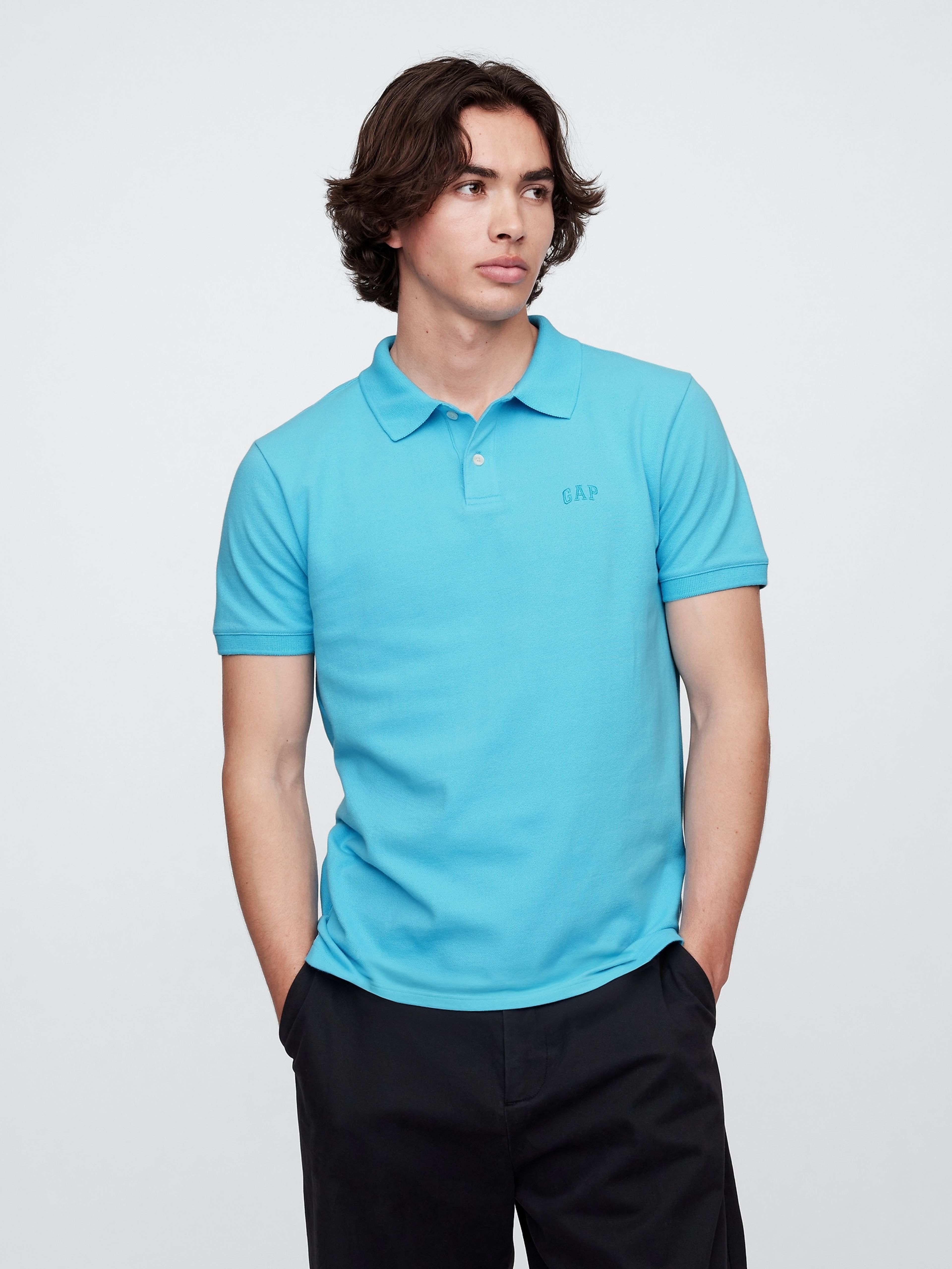 Herren-Poloshirt aus Piqué