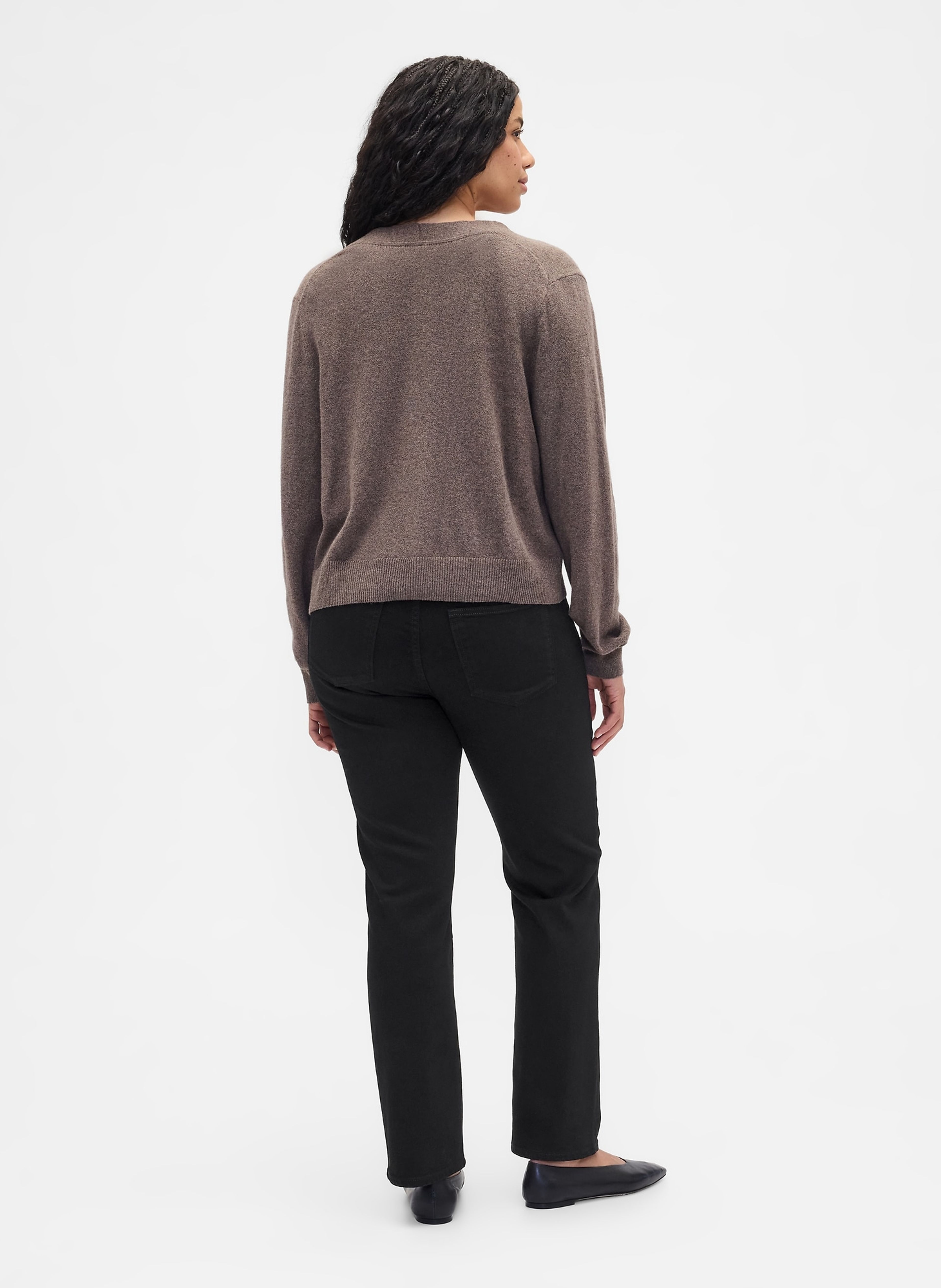 Jeansy Mid Rise Classic Straight - 006