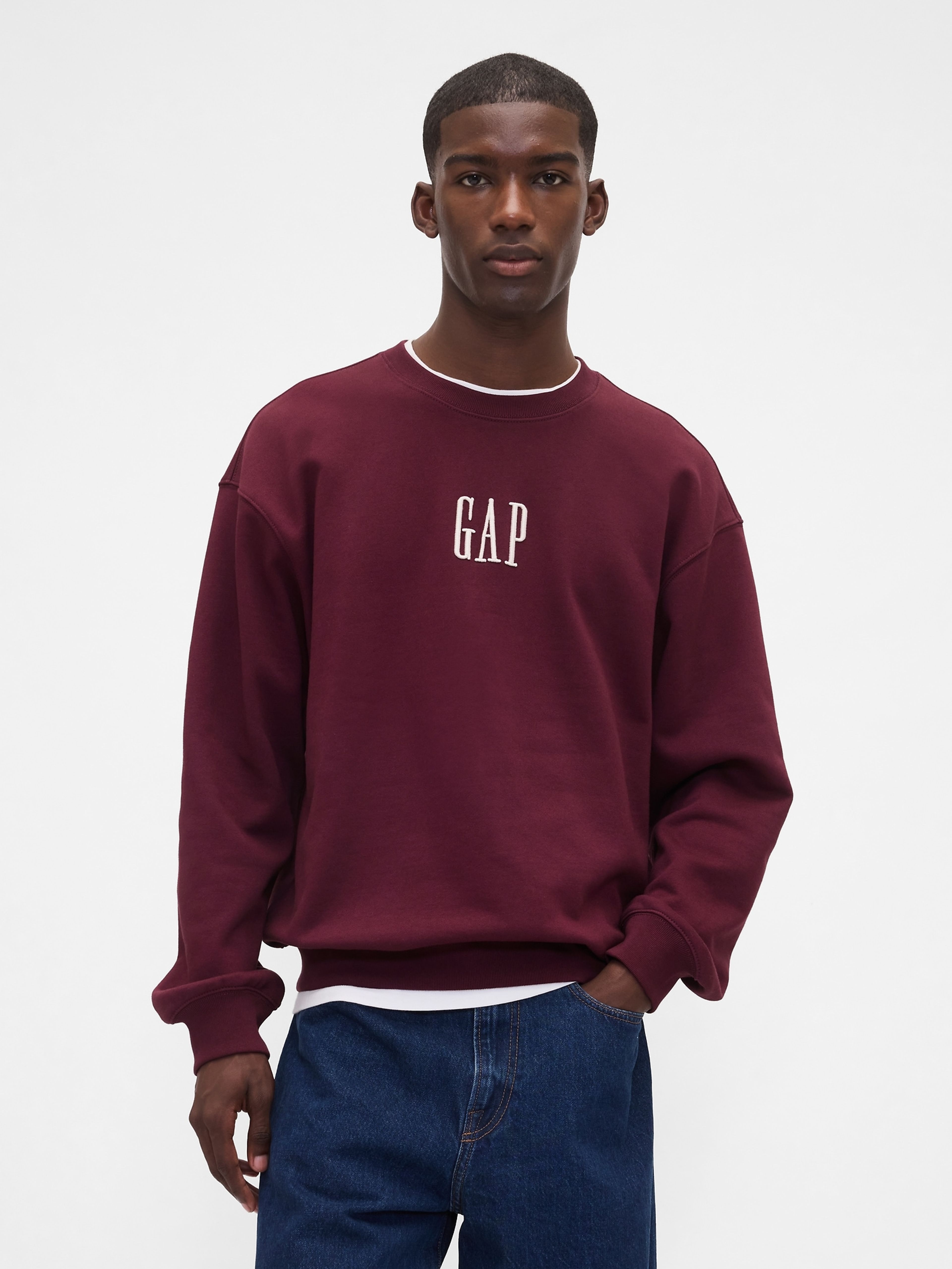 Herren-Oversize-Sweatshirt Heavyweight