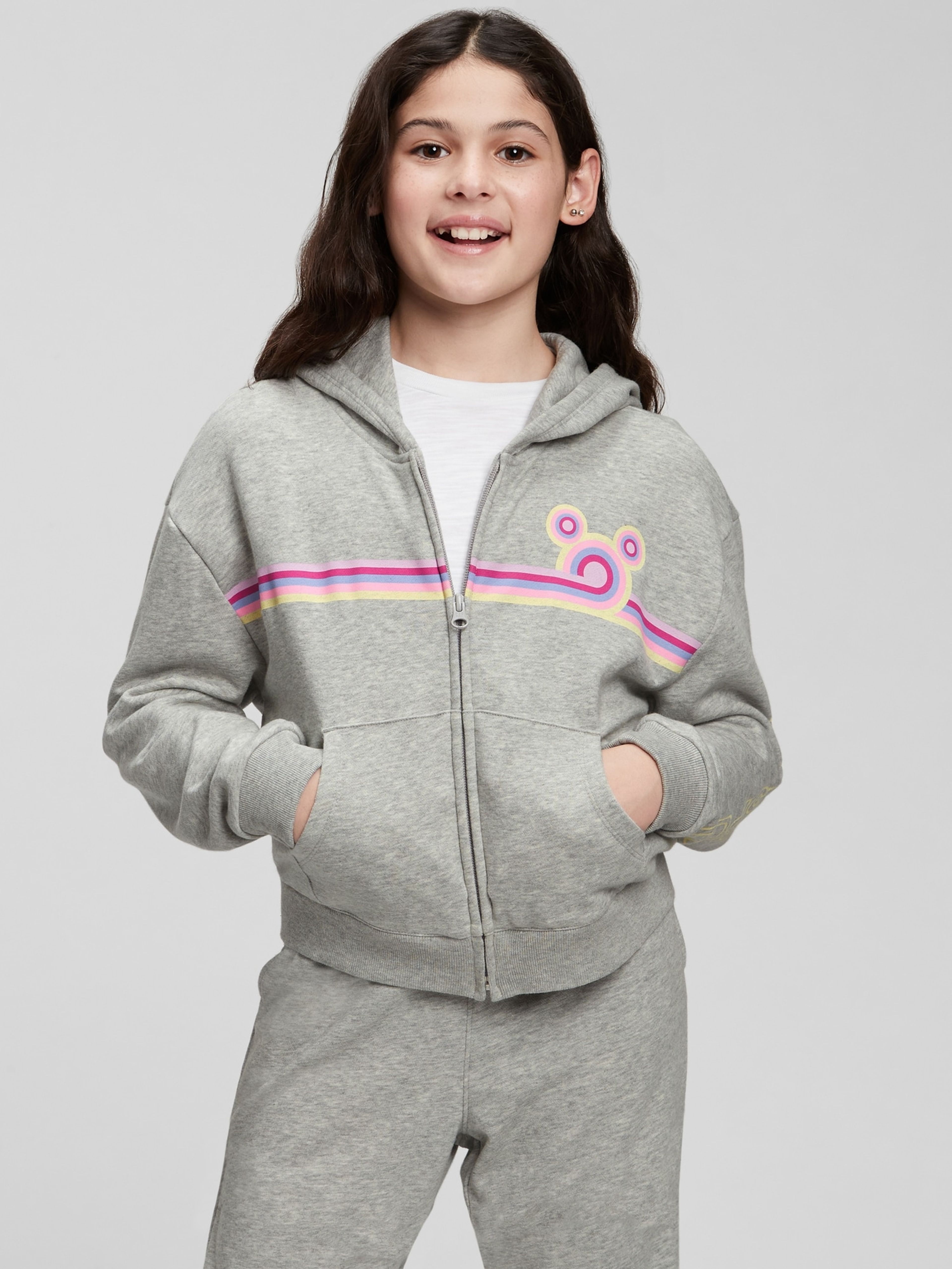 Kinder-Sweatjacke mit Kapuze GAP & Disney