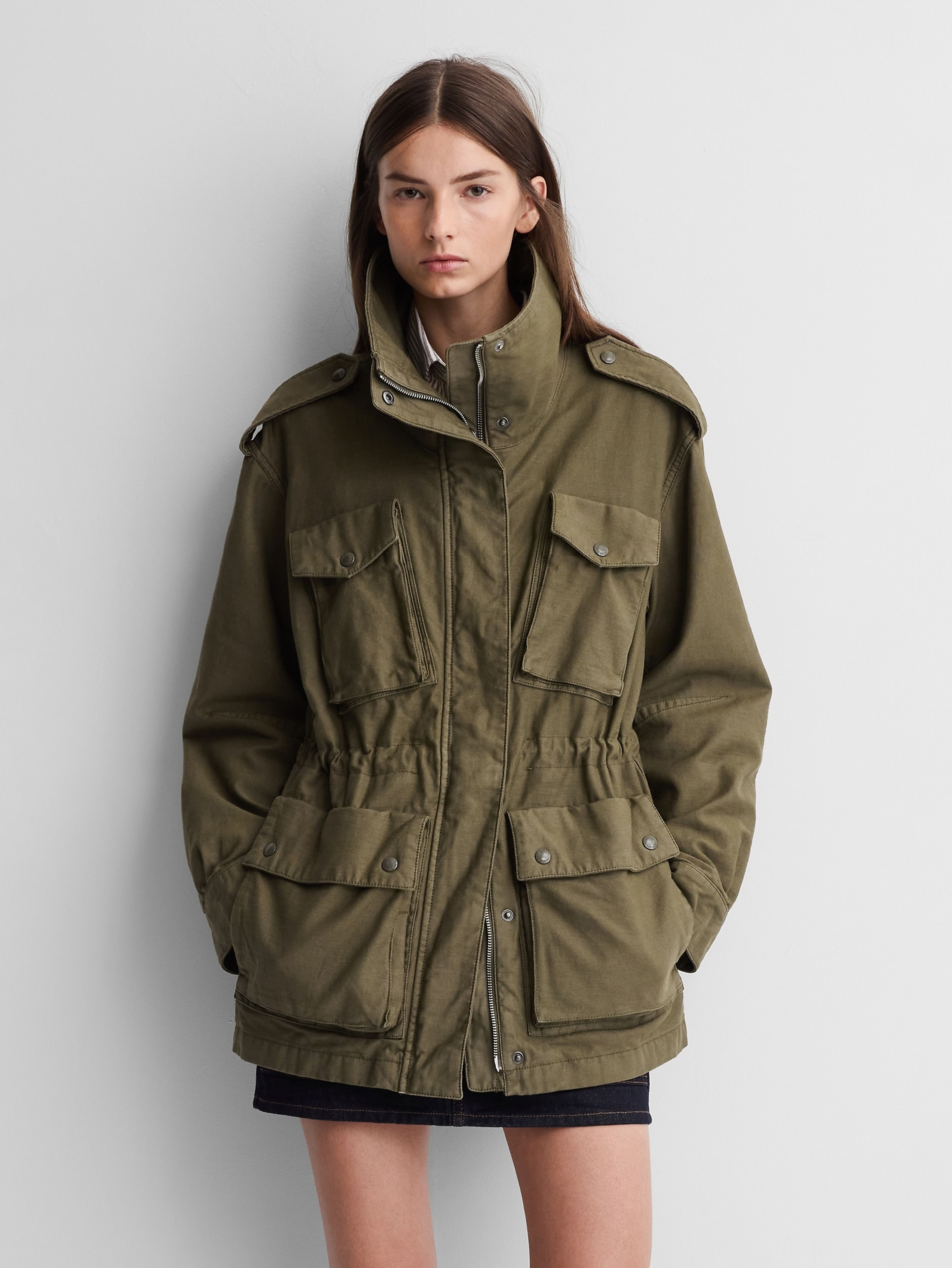 Oversize Utility jack Gap × A.P.C. - 001