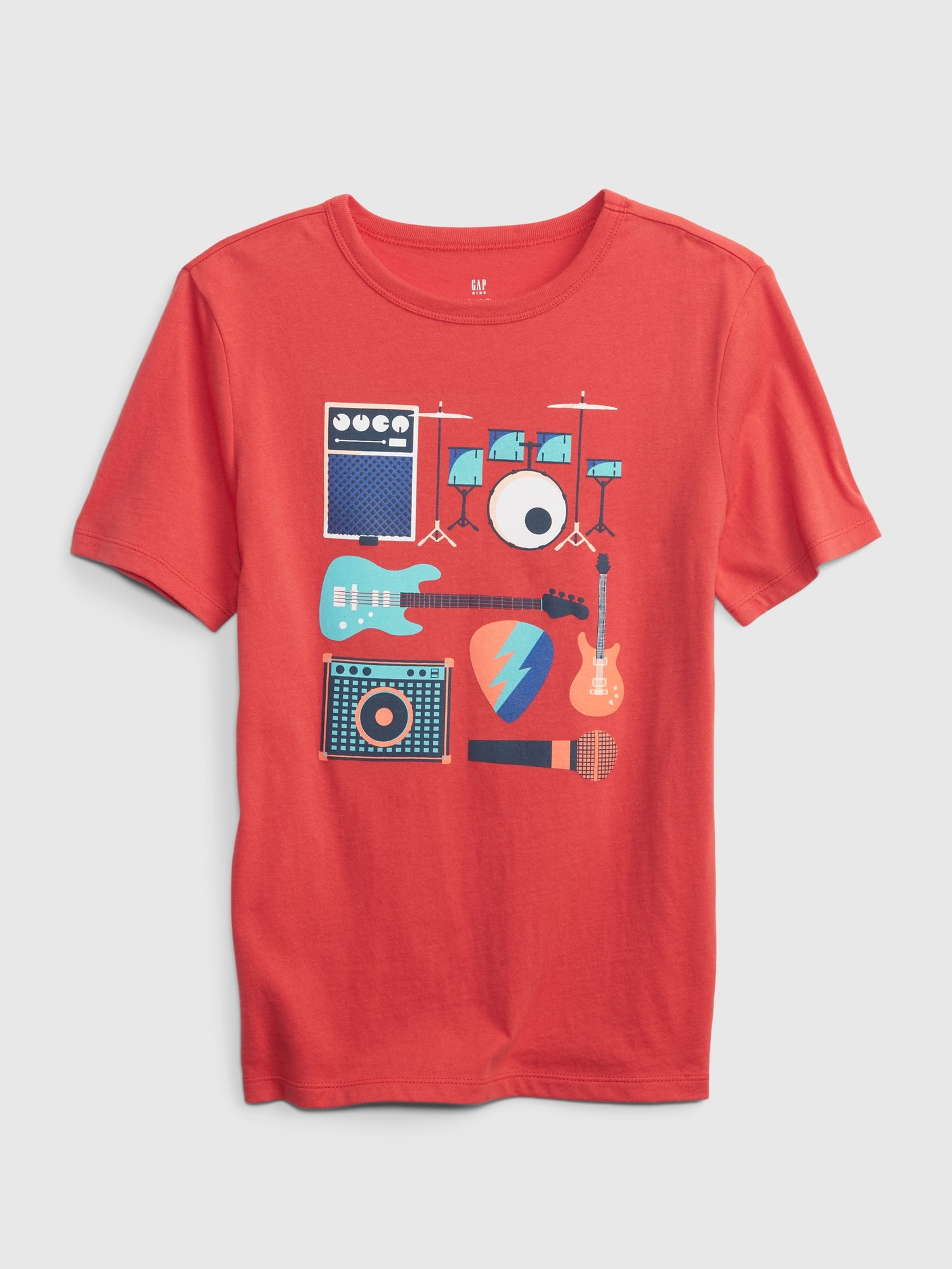 T-shirt dziecięcy music organic