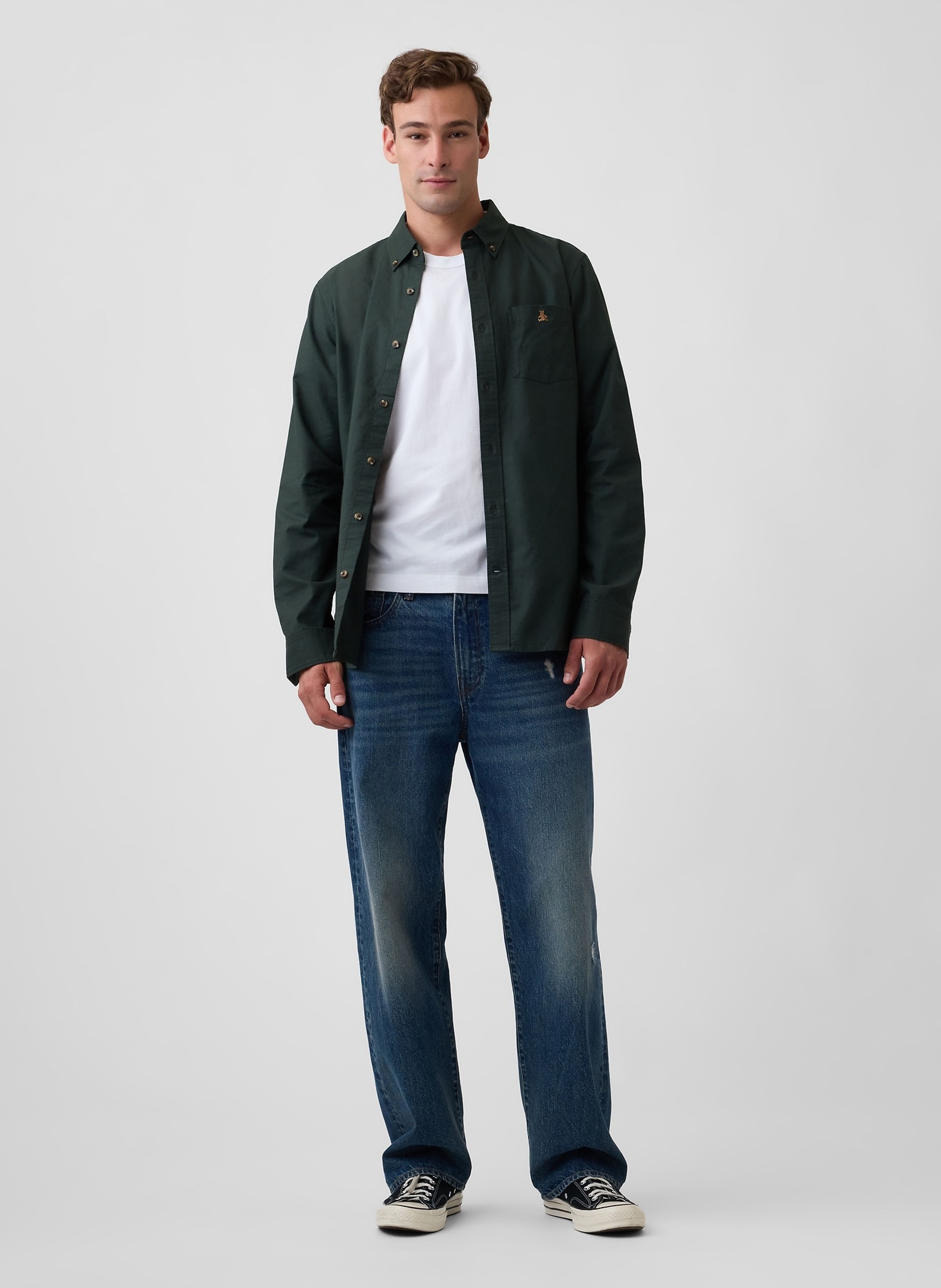 Košile Oxford Brannan Bear - 002