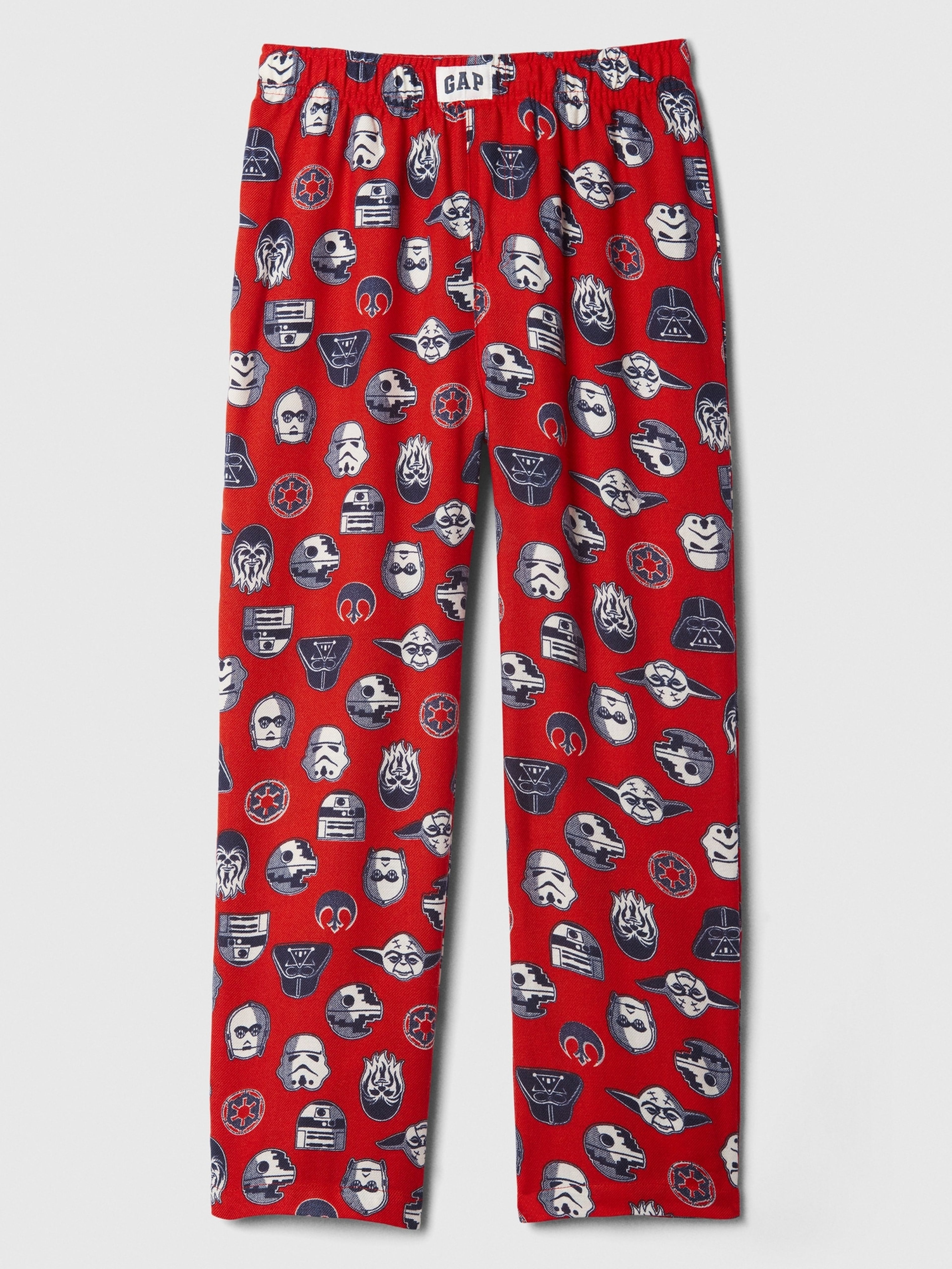 Dziecięce flanelowe spodnie piżamowe Gap & Star Wars™