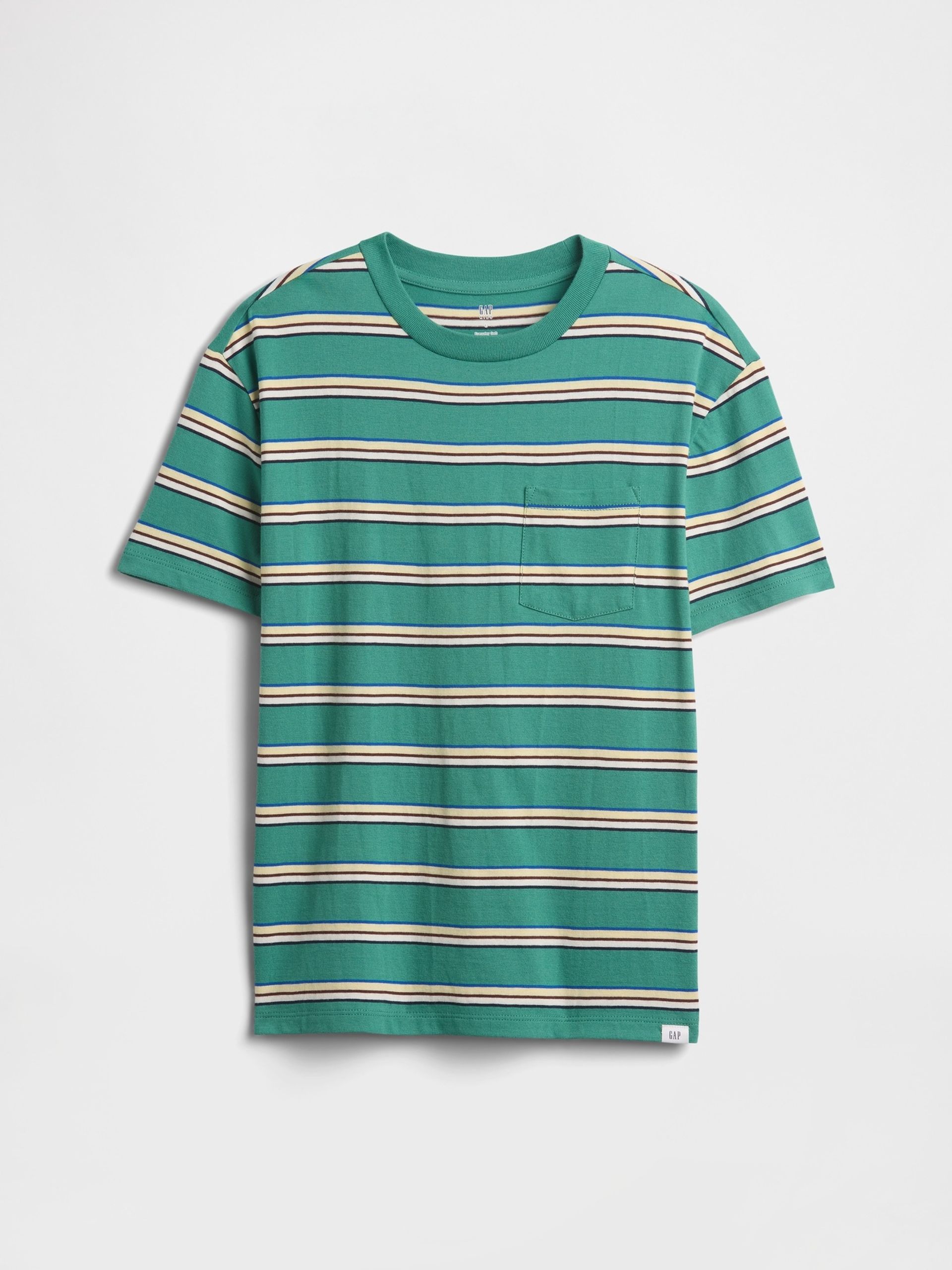 T-shirt bambini con taschino Everyday Soft - 001