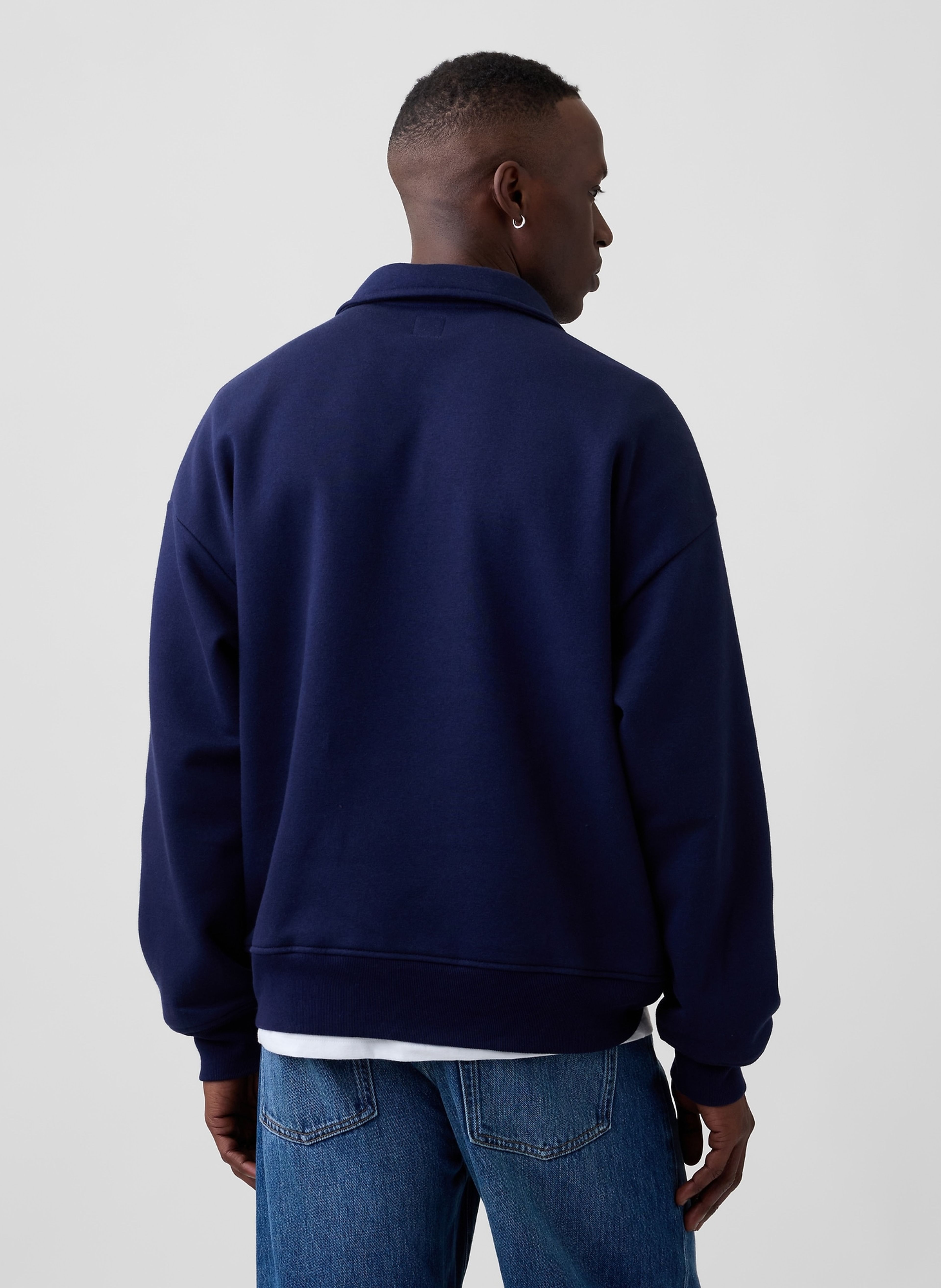 Oversize mikina s logem - 002