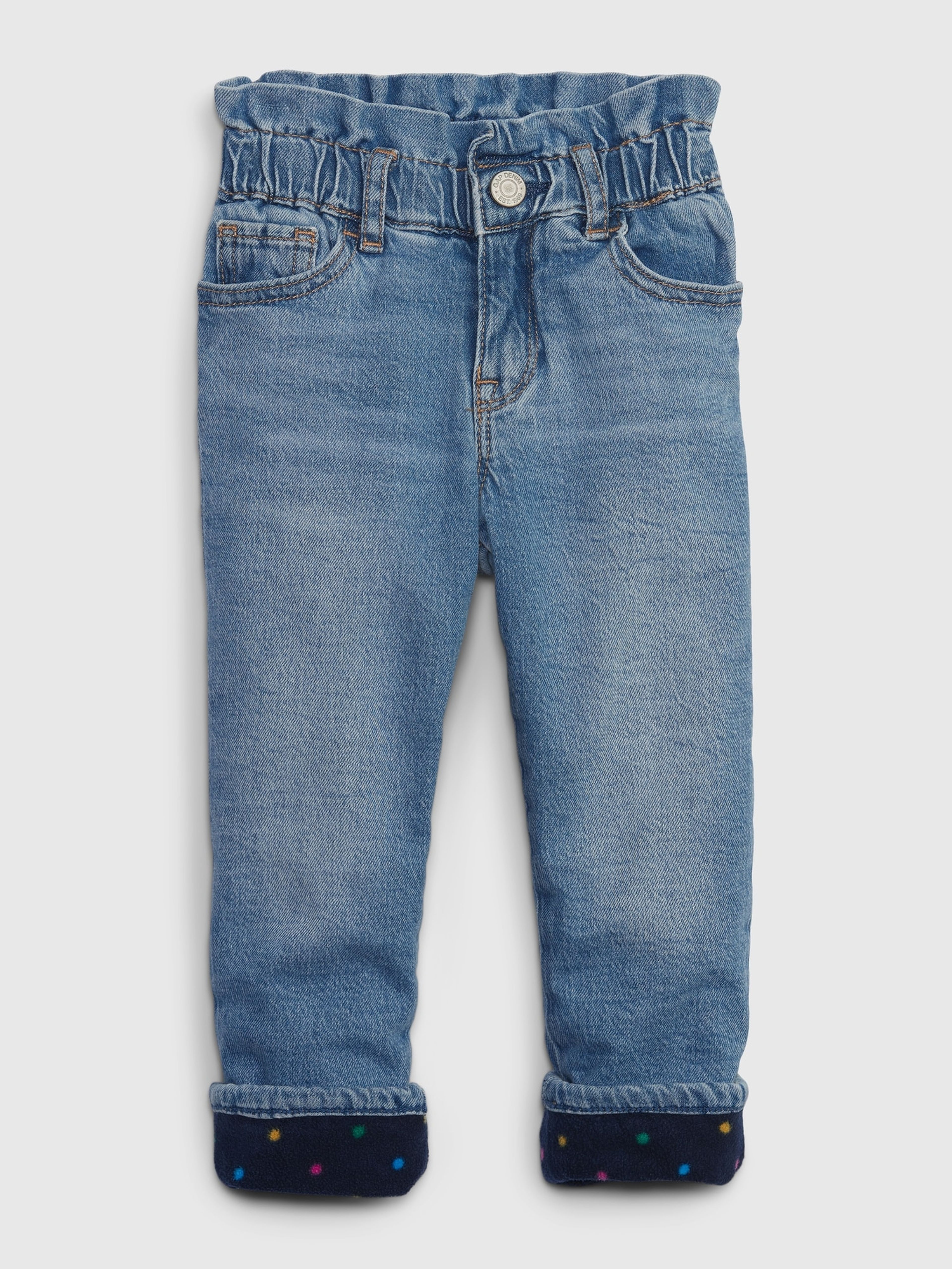 Warme Kinder Jeans Mom