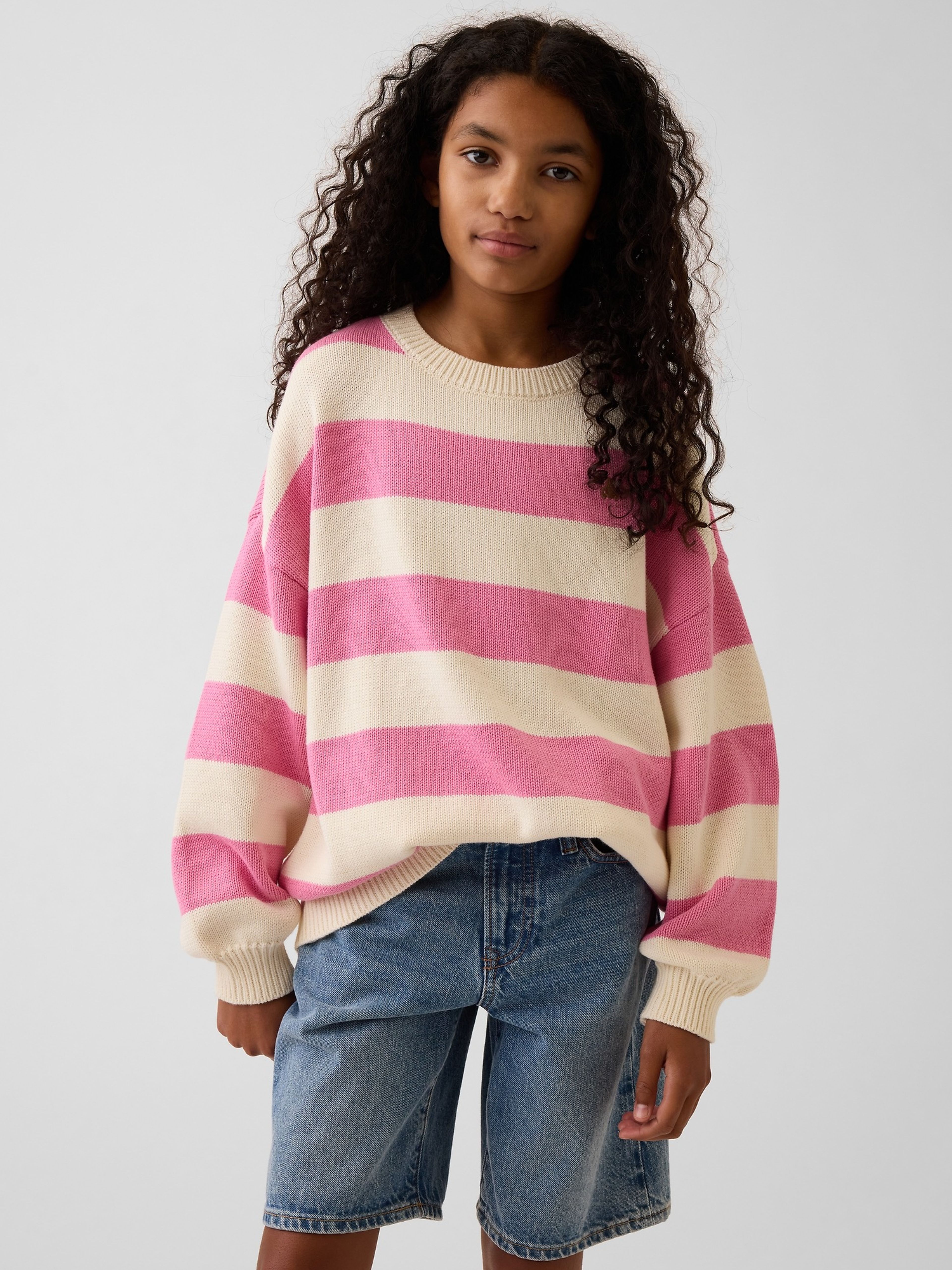 Gyerek oversize pulóver Brannan Bear - 001