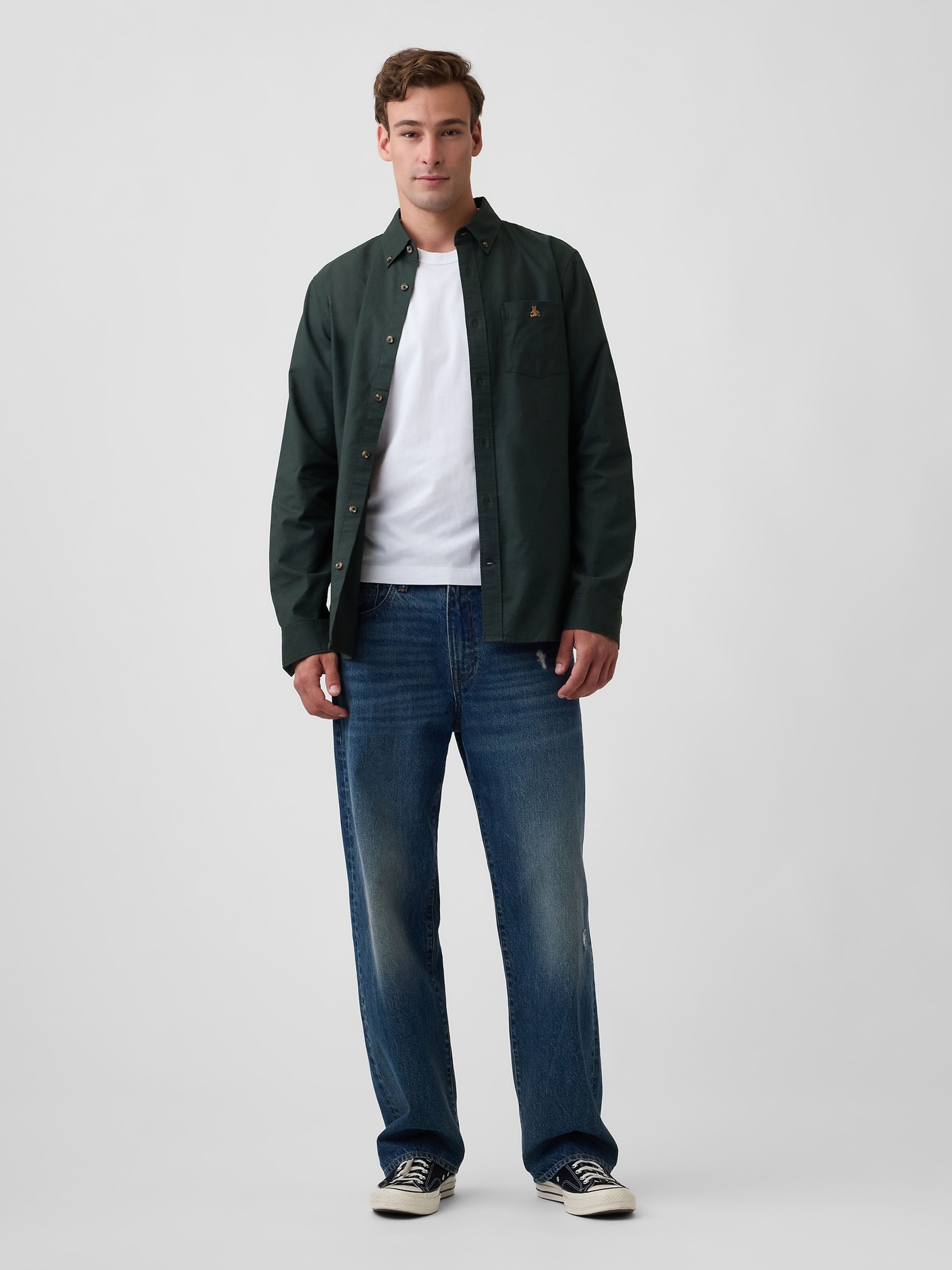 Košile Oxford Brannan Bear - 002