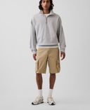 Szorty cargo unisex-Brązowy - 001