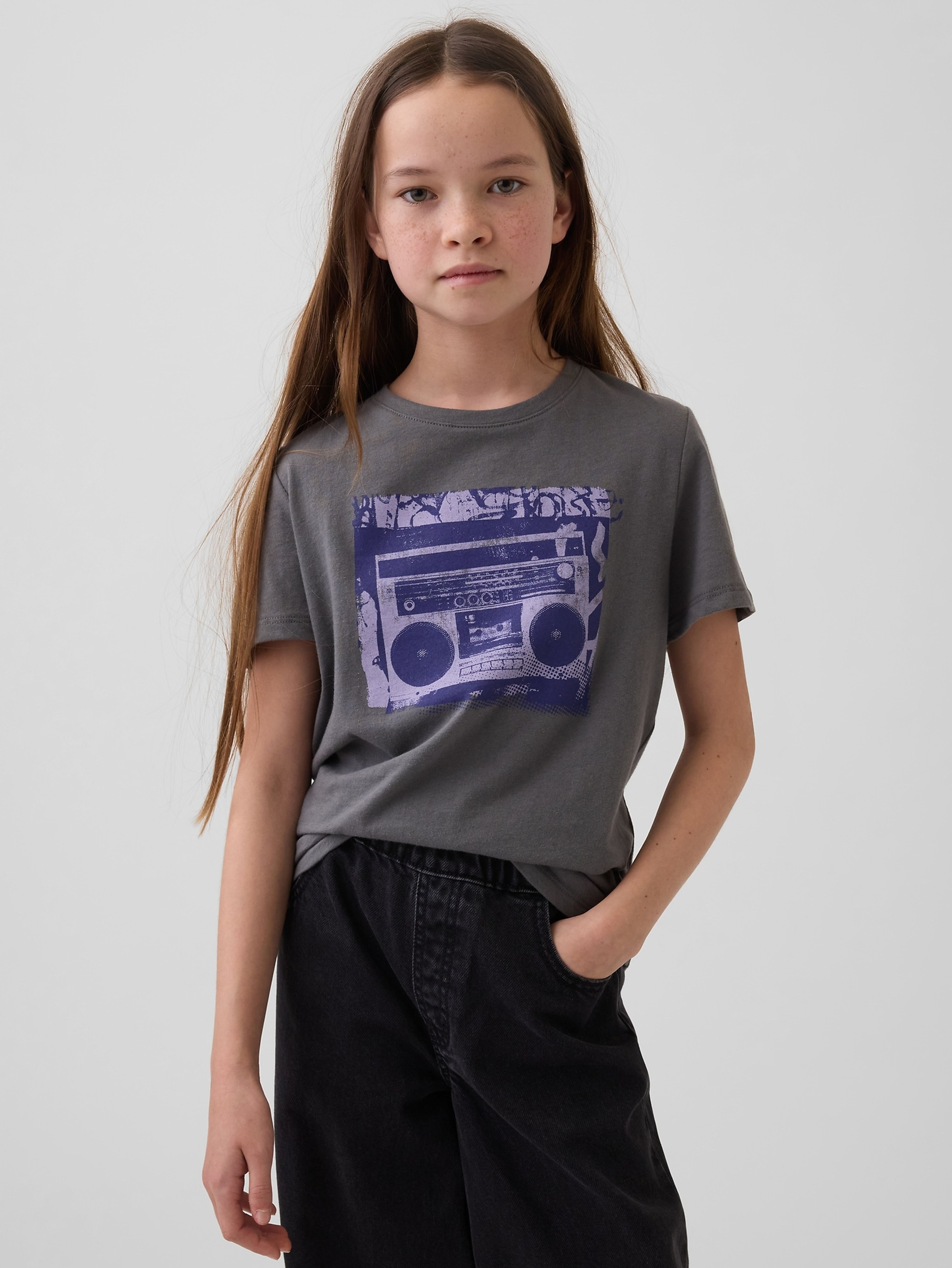 Kinder T-Shirt mit Print