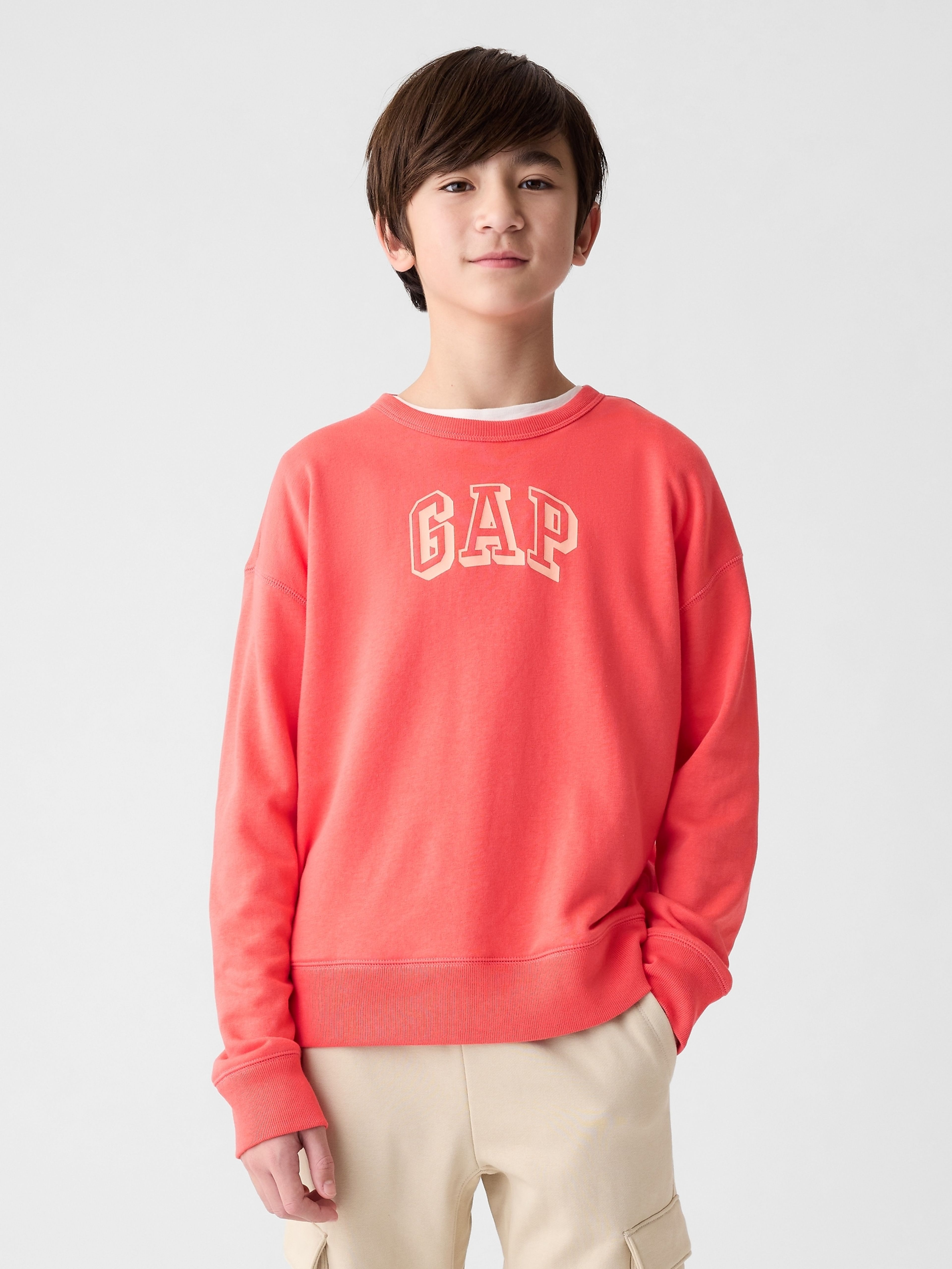 Kinder Sweatshirt mit Logo